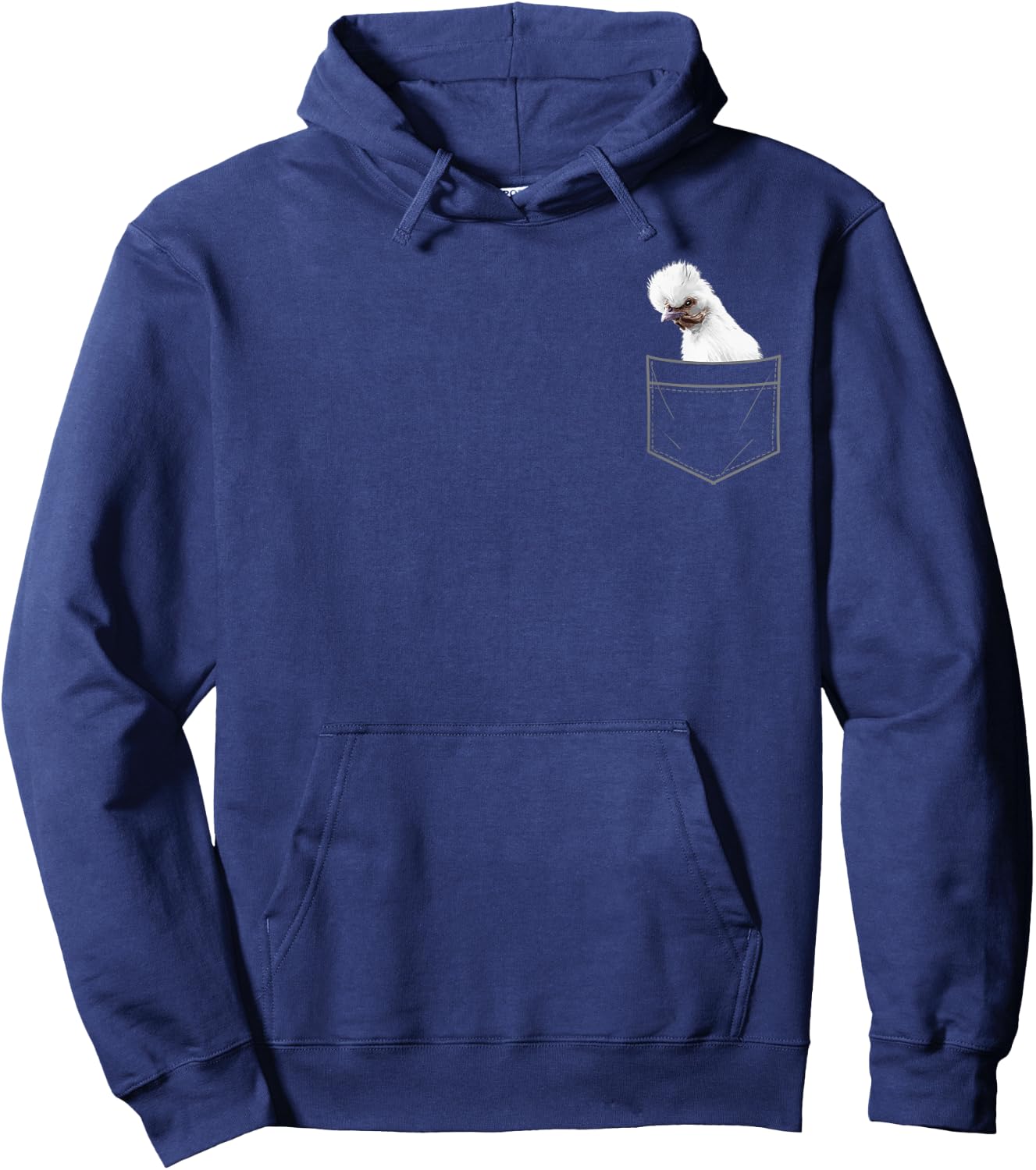 Cool Silkie Chicken Art Women Silkie Chicken Lover Hoodie - Hoodie | Navy