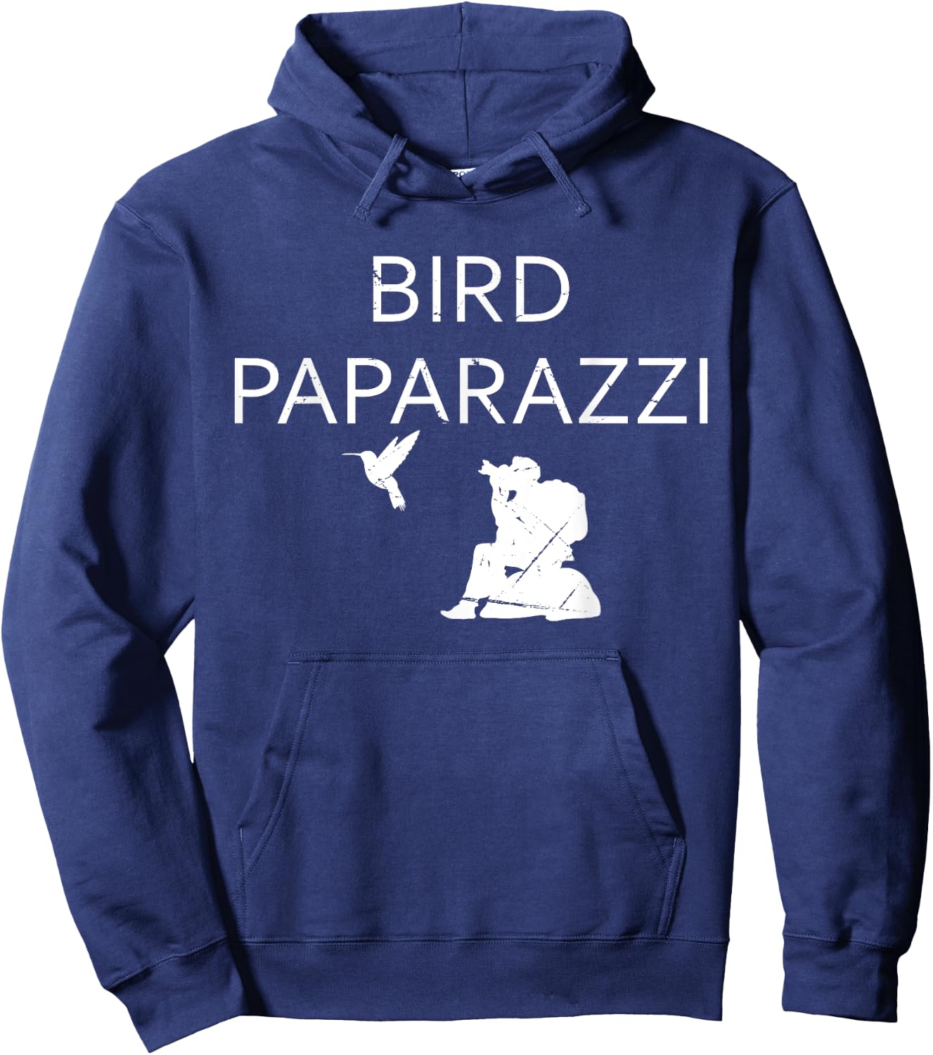 Bird Paparazzi | Bird Photography Camera | Bird Watcher Hoodie - Hoodie | Navy