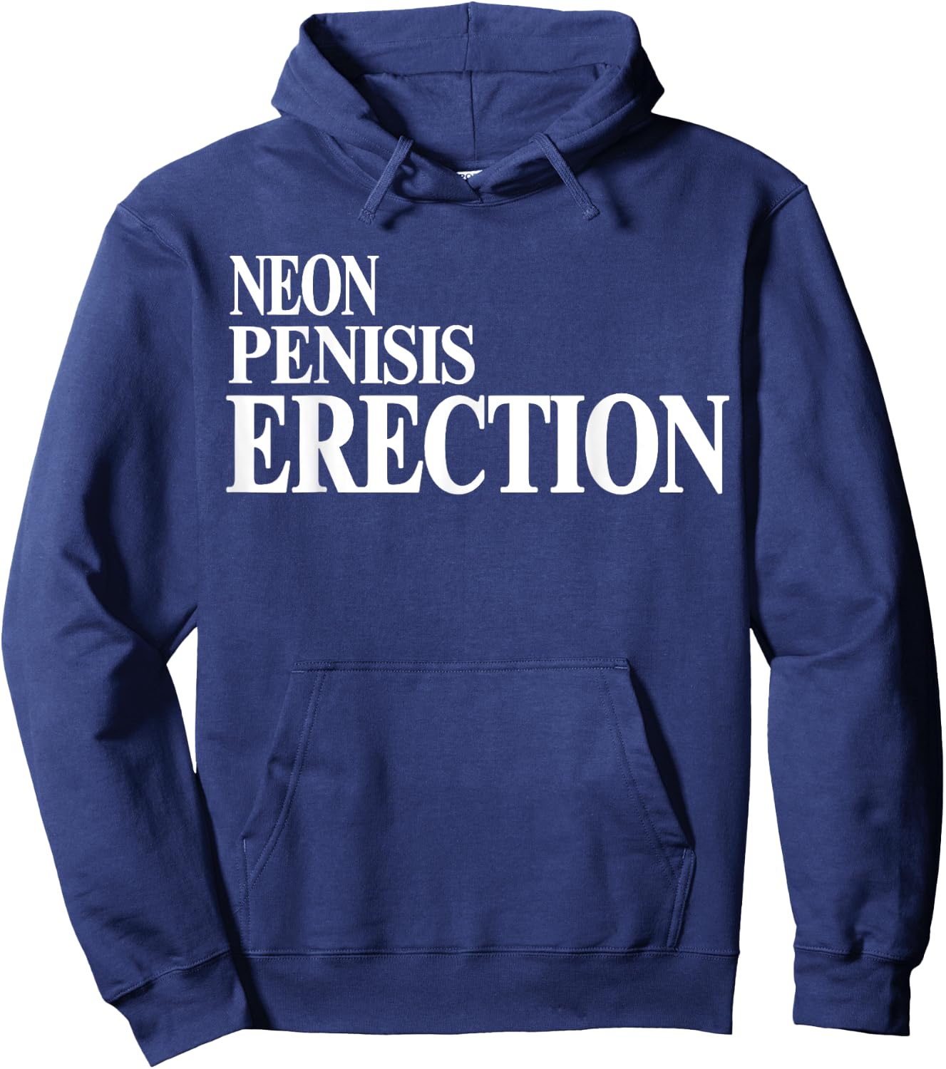 Neon Penisis Erection Shirt Neon Penisis Erection Funny Hoodie - Hoodie | Navy