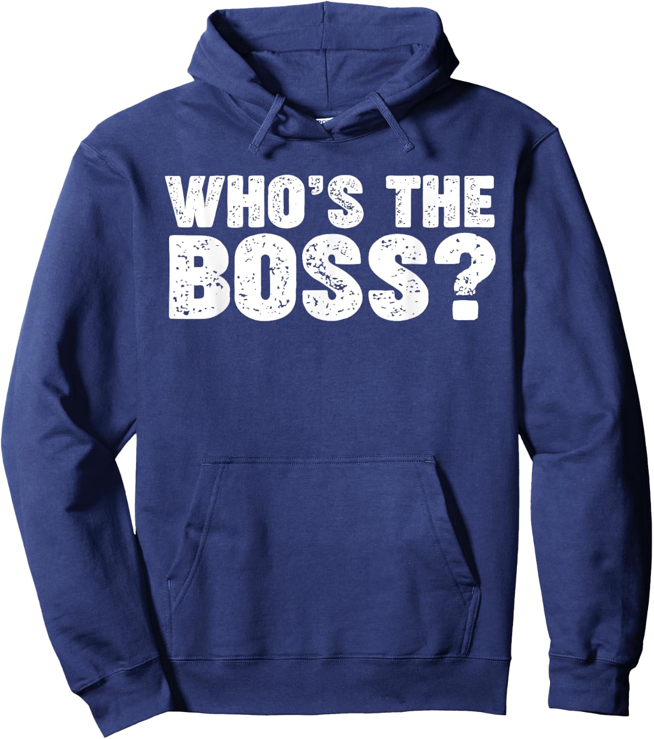 Who's the Boss Hoodie - Hoodie | Navy