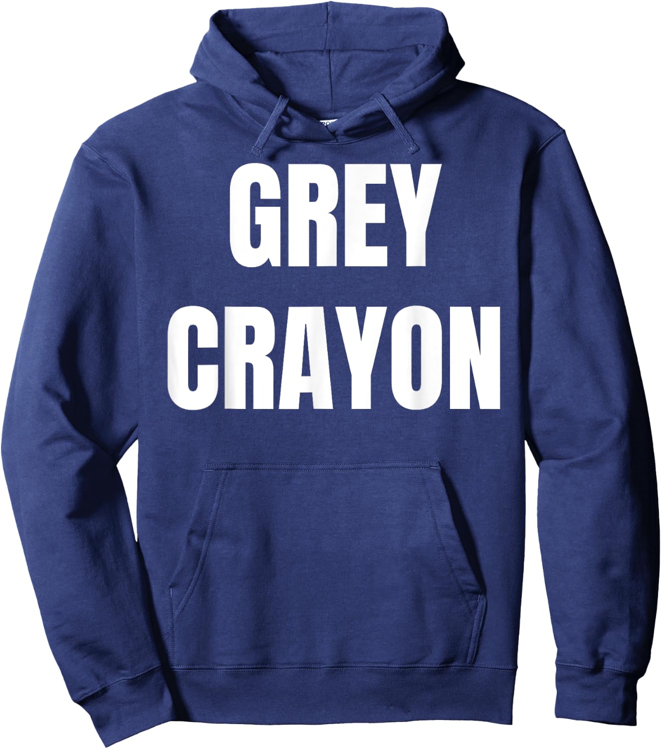 Grey Crayon Box Funny Group Crayon Costume Hoodie - Hoodie | Navy