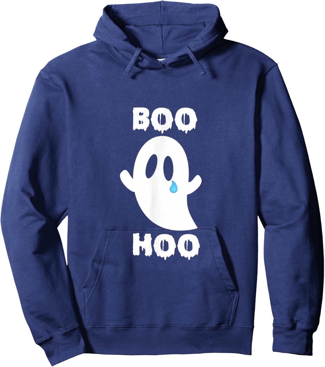 Boo-Hoo Halloween Hoodie - Hoodie | Navy