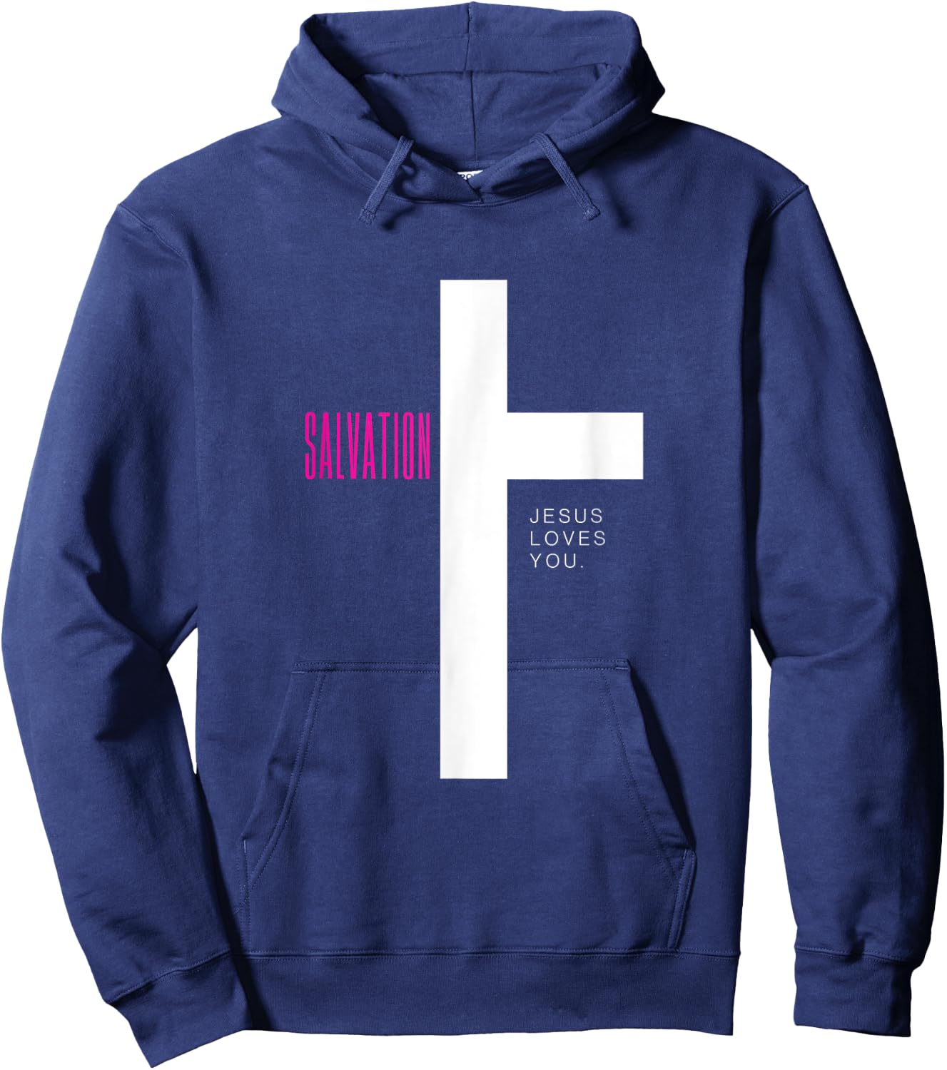 Salvation - Jesus Loves You Hoodie - Hoodie | Navy