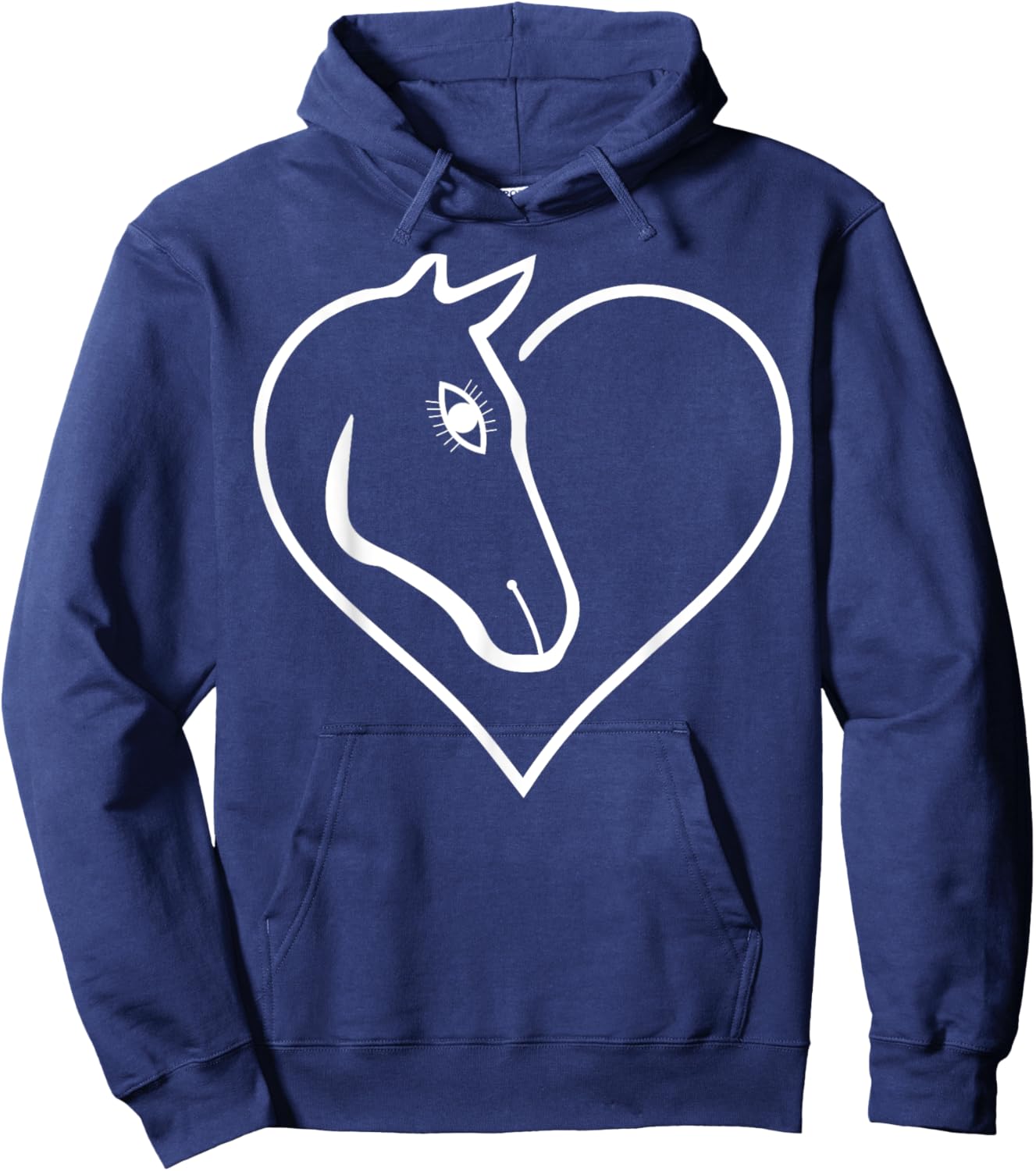 Horse Lover Rider Esquire Racing Girls Mom T Shirt Hoodie - Hoodie | Navy
