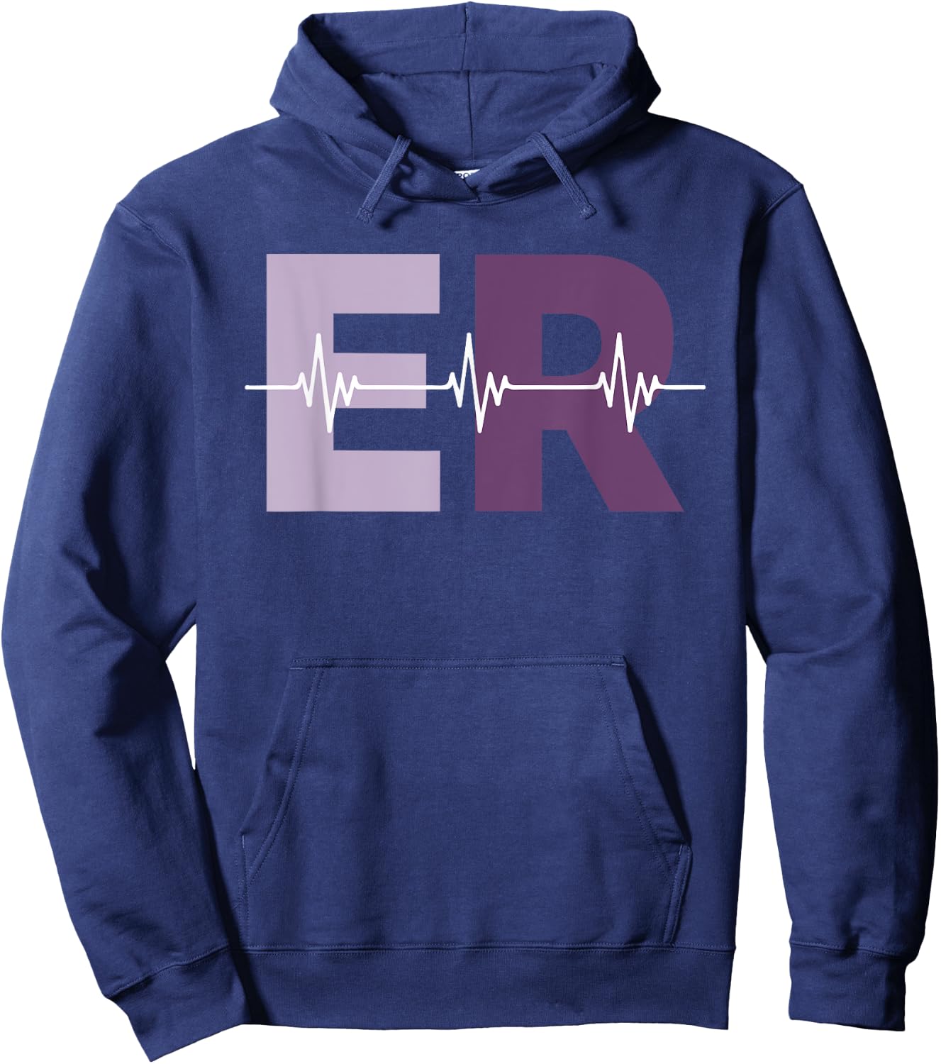 ER Nurse Emergency Room Nurse School women nursing Hoodie - Hoodie | Navy