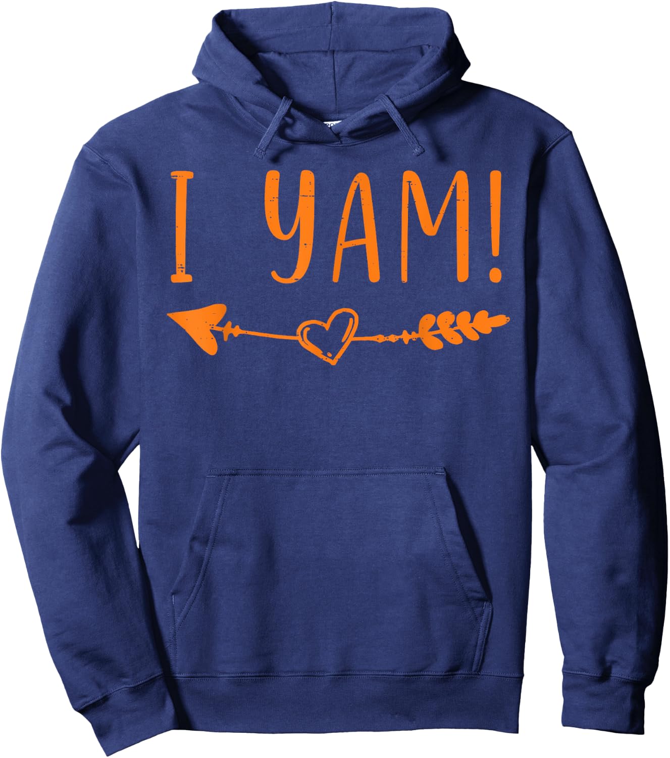 Thanksgiving Matching Couple She's My Sweet Potato I Yam Hoodie - Hoodie | Navy