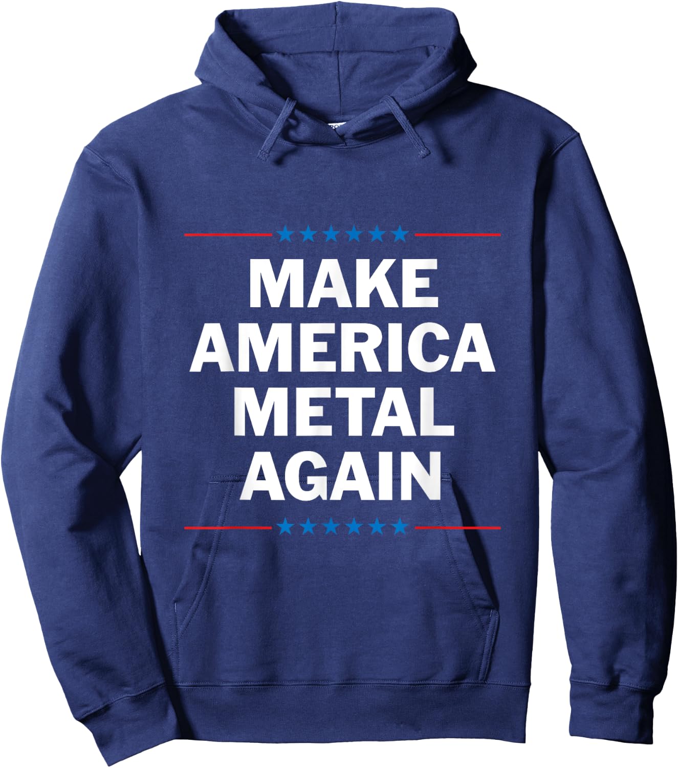 Make America Metal Again Hoodie - Hoodie | Navy
