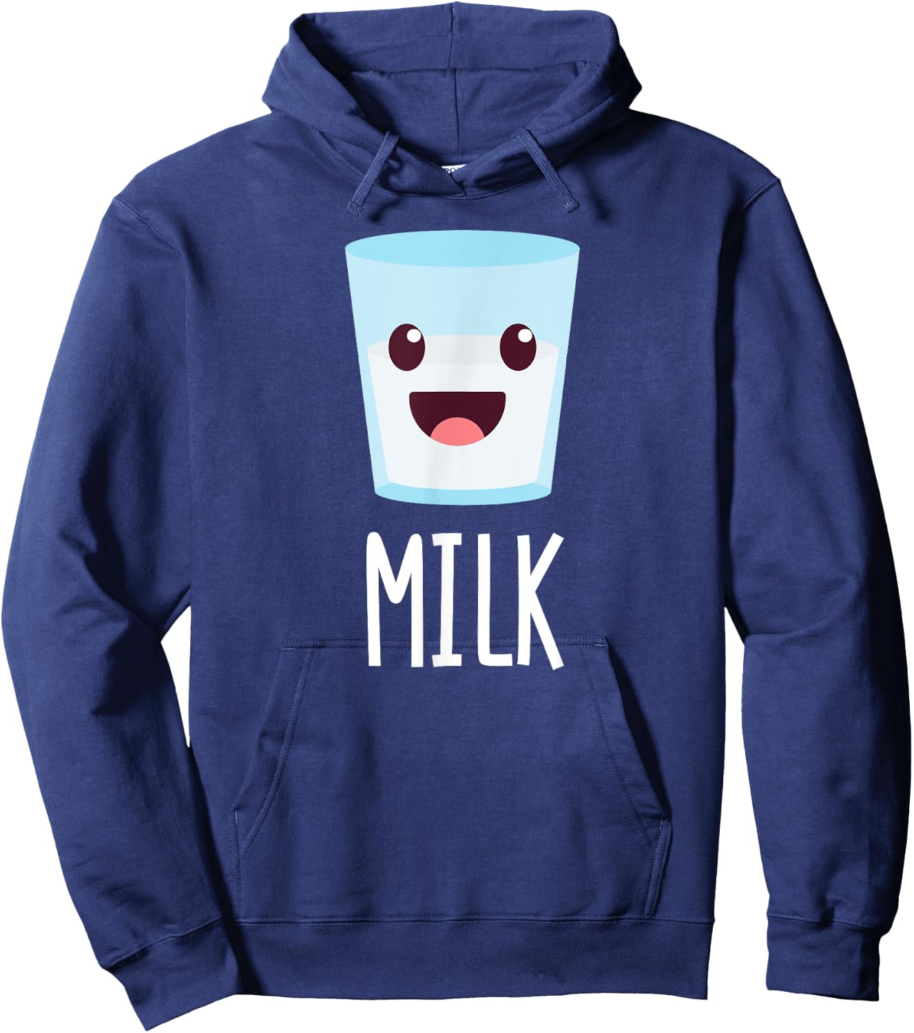 Milk & Cookies Matching Couple Halloween Best Friends Hoodie - Hoodie | Navy
