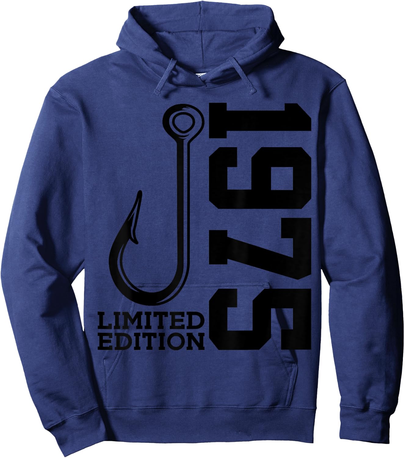 Angler 50th Birthday Fishing Limited Edition 1975 Hoodie - Hoodie | Navy