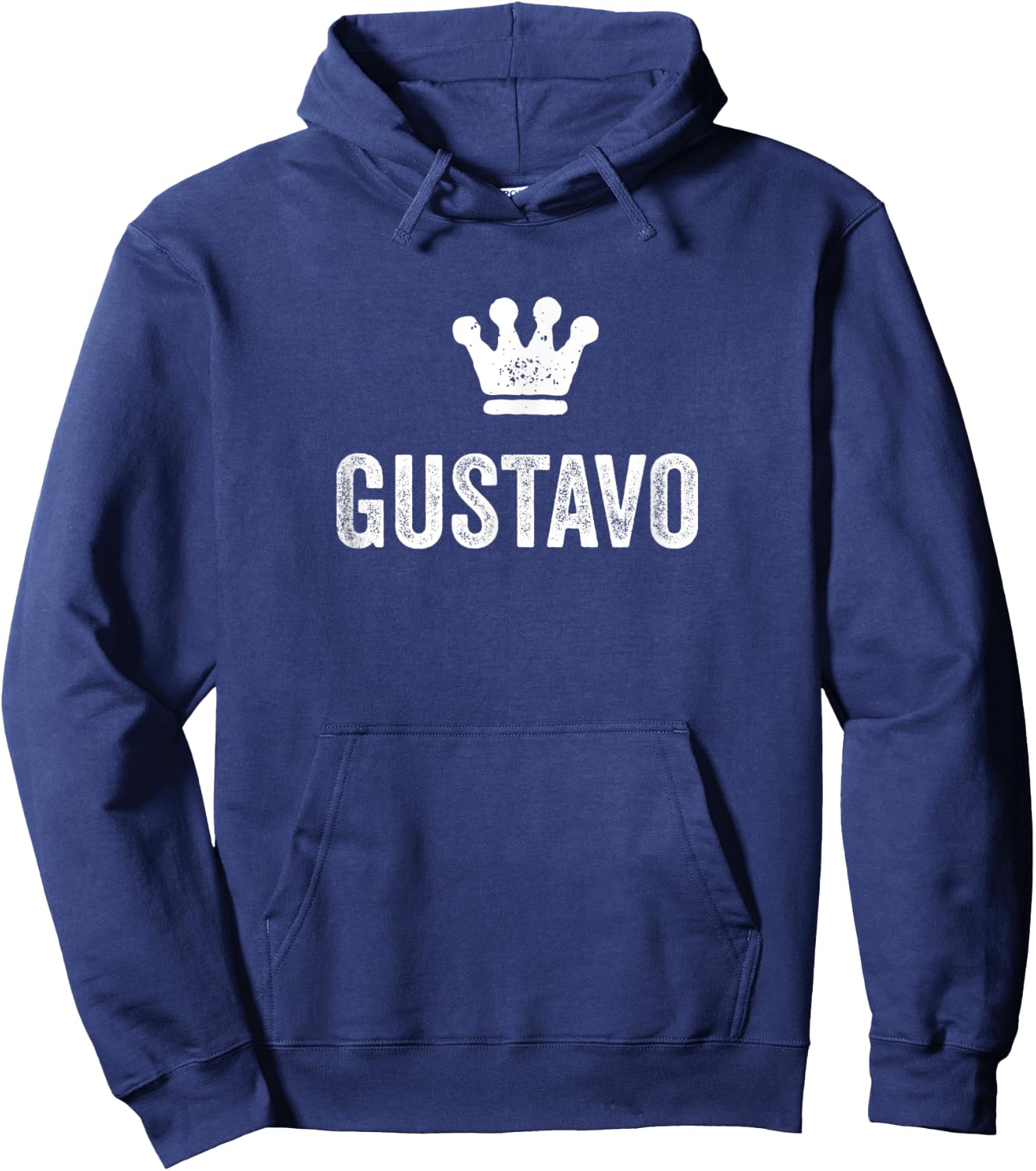 Gustavo the King / Crown & Name Called Gustavo Hoodie - Hoodie | Navy
