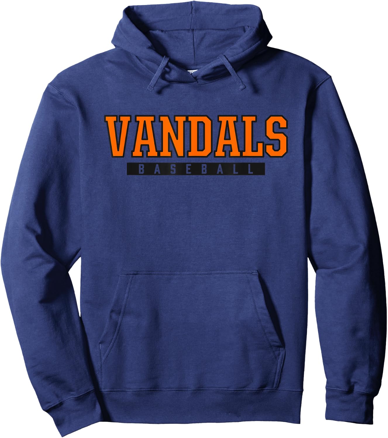 Merrill Vandals Baseball Hoodie - Hoodie | Navy