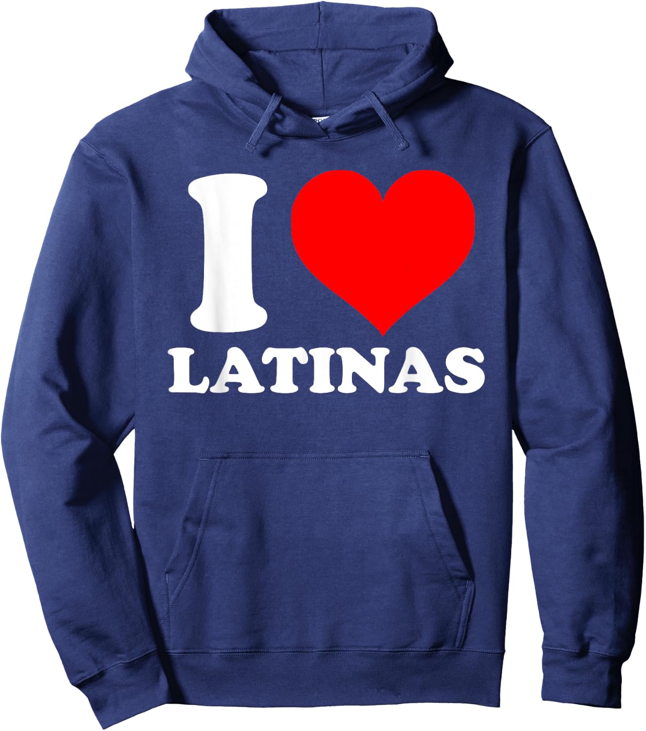 I Heart Latinas Hoodie - Hoodie | Navy