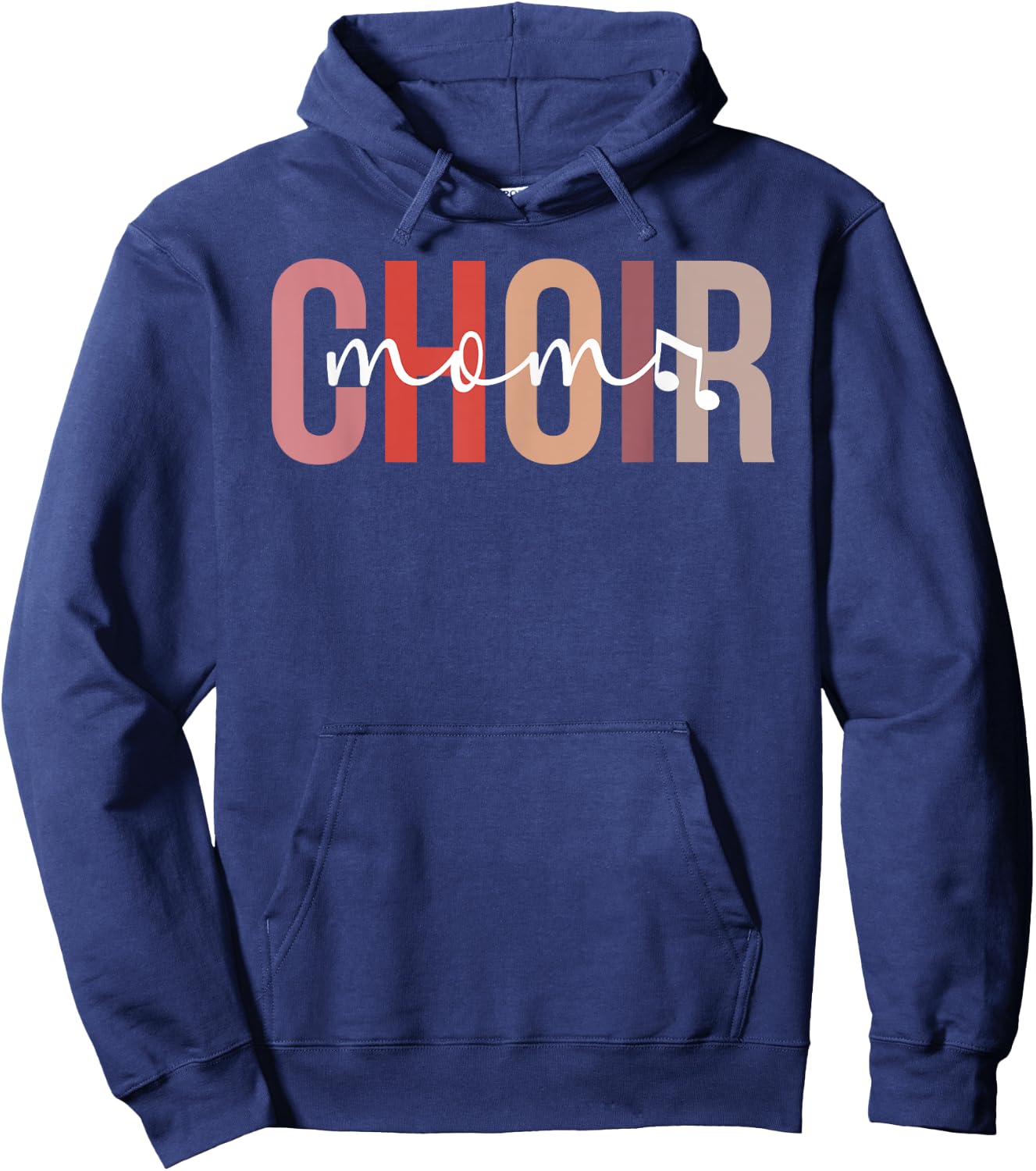 Choir Mom Of A Choir Member Proud Choir Mama Choir Mother Hoodie - Hoodie | Navy