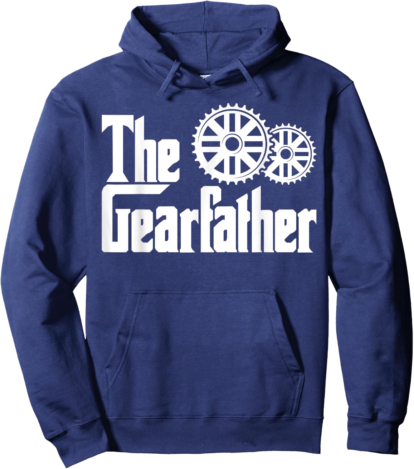The Gearfather Hilarious for the Cycling Dad Father Hoodie - Hoodie | Navy