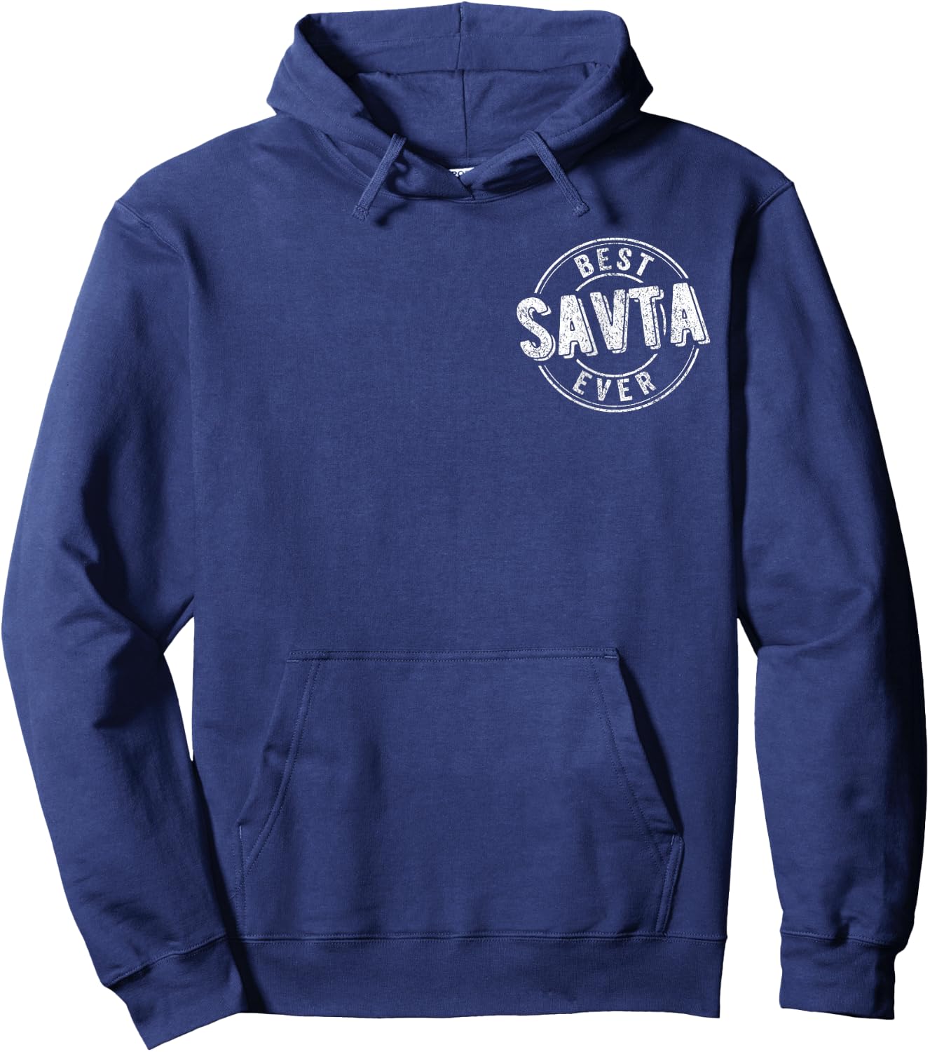 Best Savta Ever Funny Grandma Quote Jewish Grandma Hoodie - Hoodie | Navy