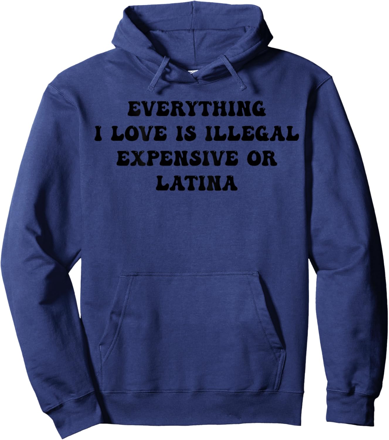 (On Back) Hoodie - Hoodie | Navy