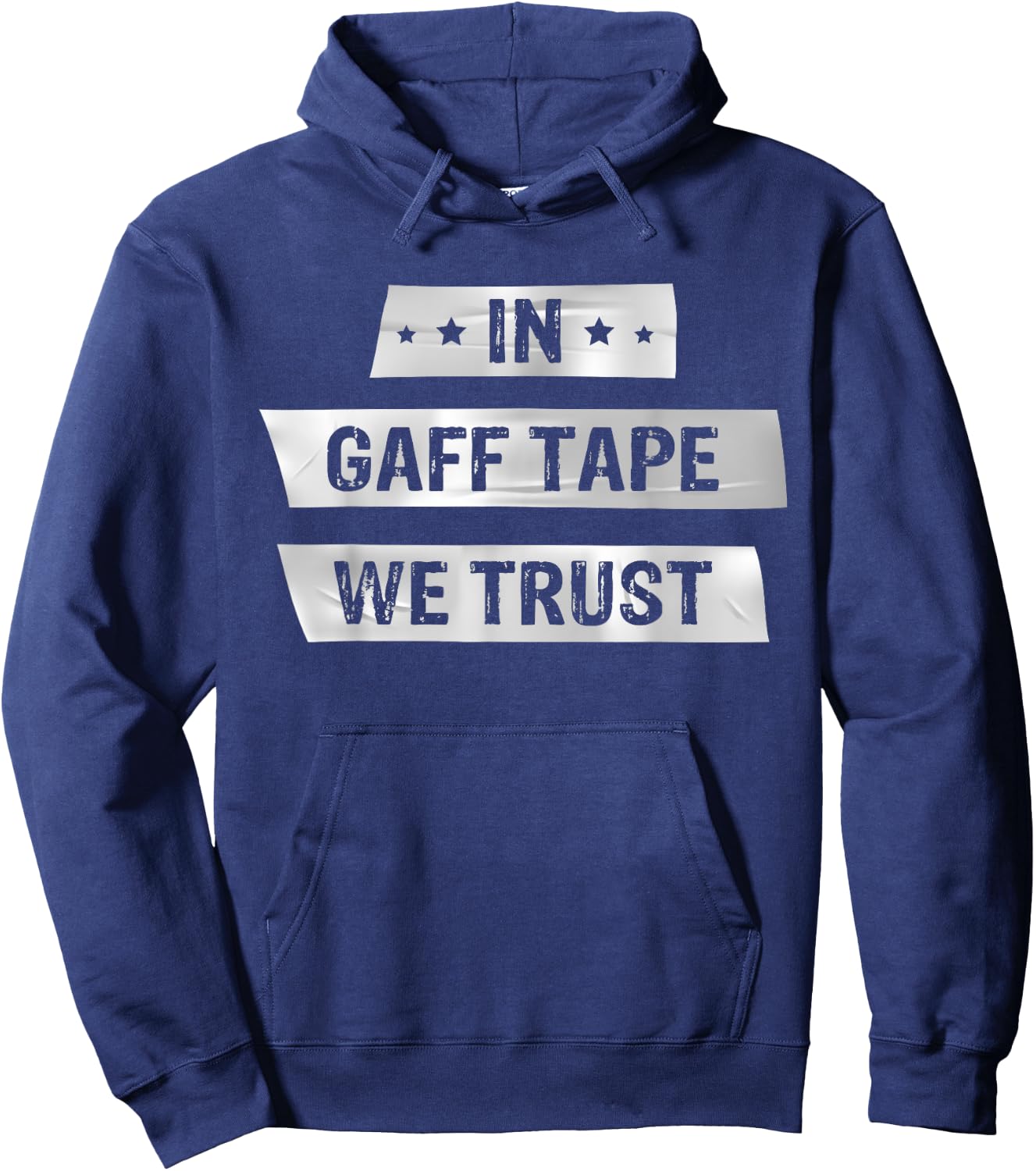 In Gaff Tape We Trust Actors Theater Hoodie - Hoodie | Navy