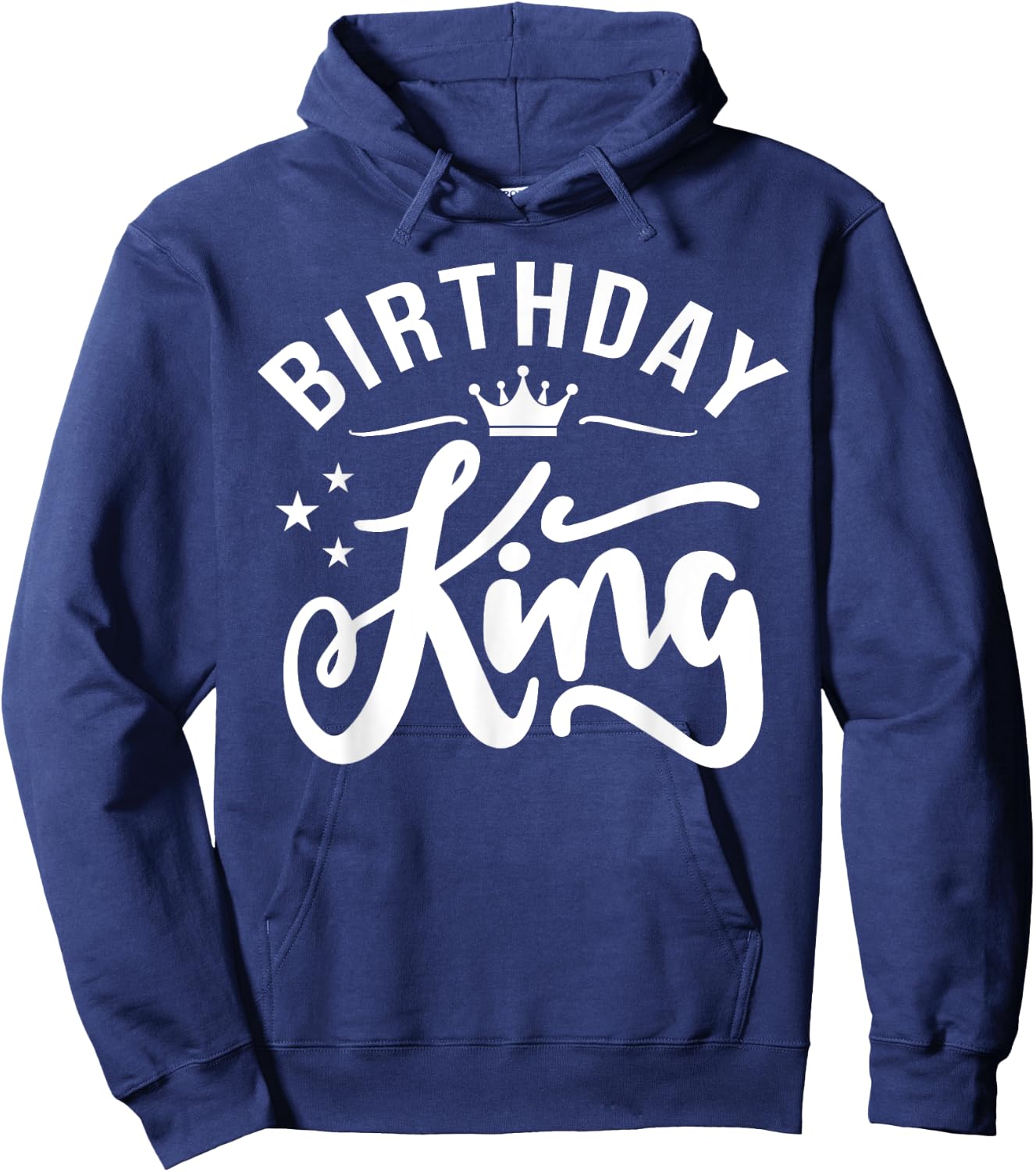 Birthday King - Son Or Dad´s Birthday Party Hoodie - Hoodie | Navy