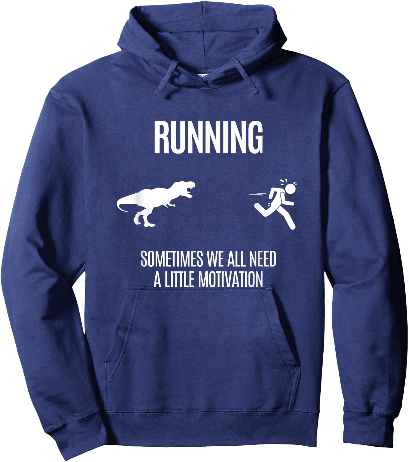 Funny Hilarious For Better Running And Daily Motivation Hoodie - Hoodie | Navy