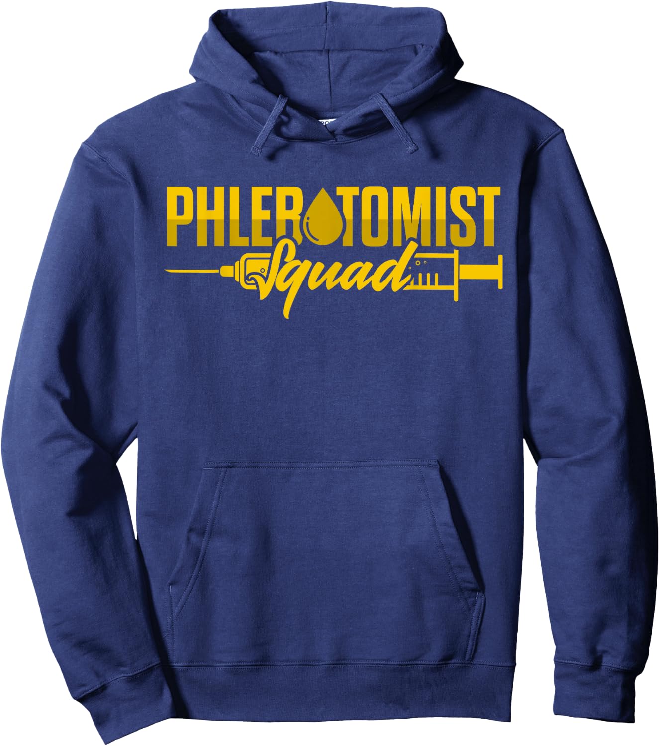 Phlebotomy Technician Phlebotomist Squad Phlebotomist Nurse Hoodie - Hoodie | Navy