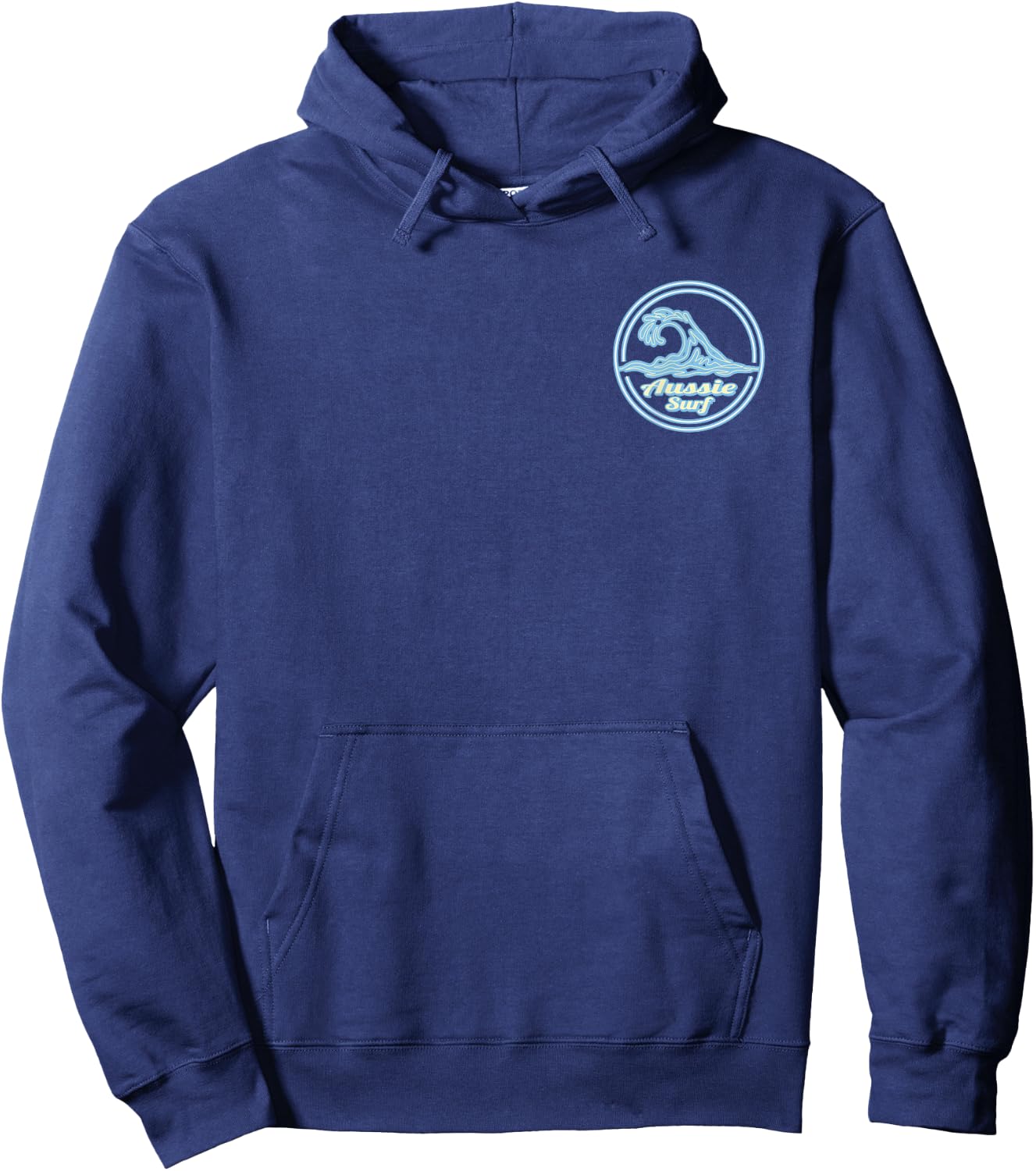 Byron Bay Big Wave Surf Club, surfing graphic Hoodie - Hoodie | Navy