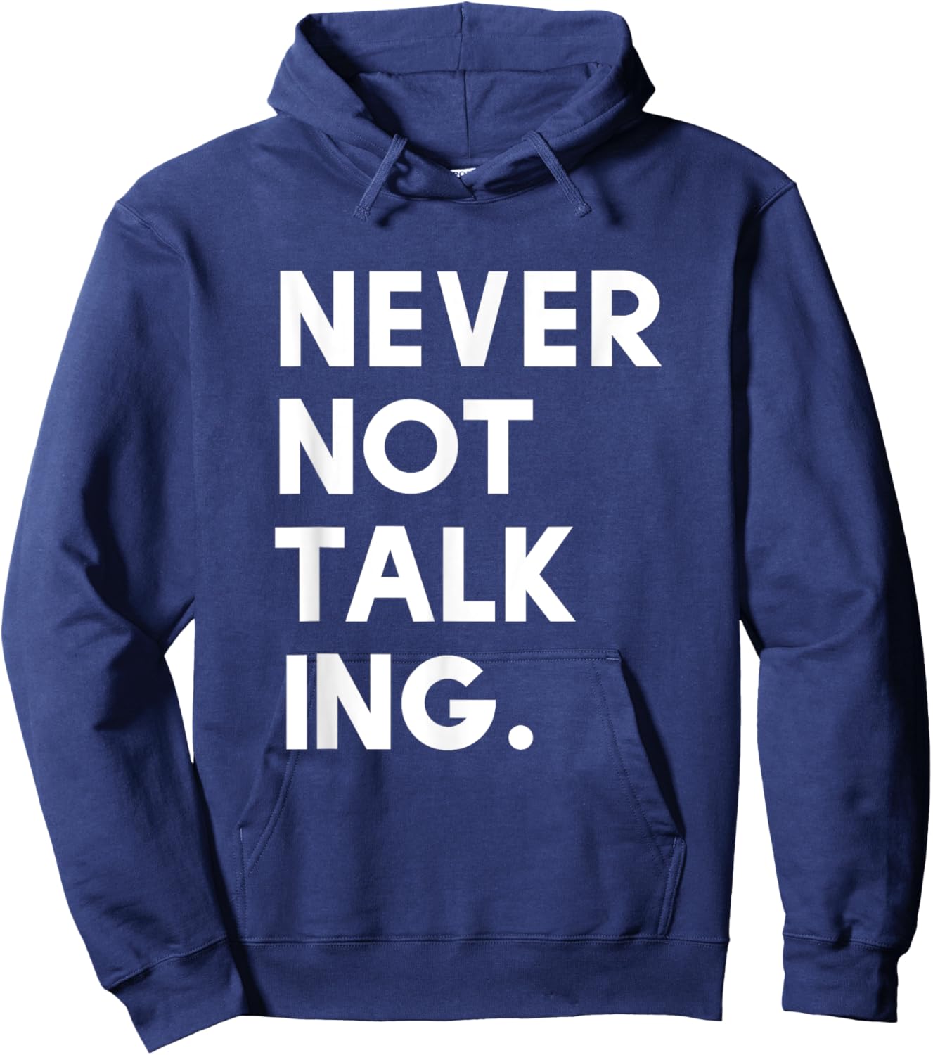 Never Not Talking Funny Child Hoodie - Hoodie | Navy