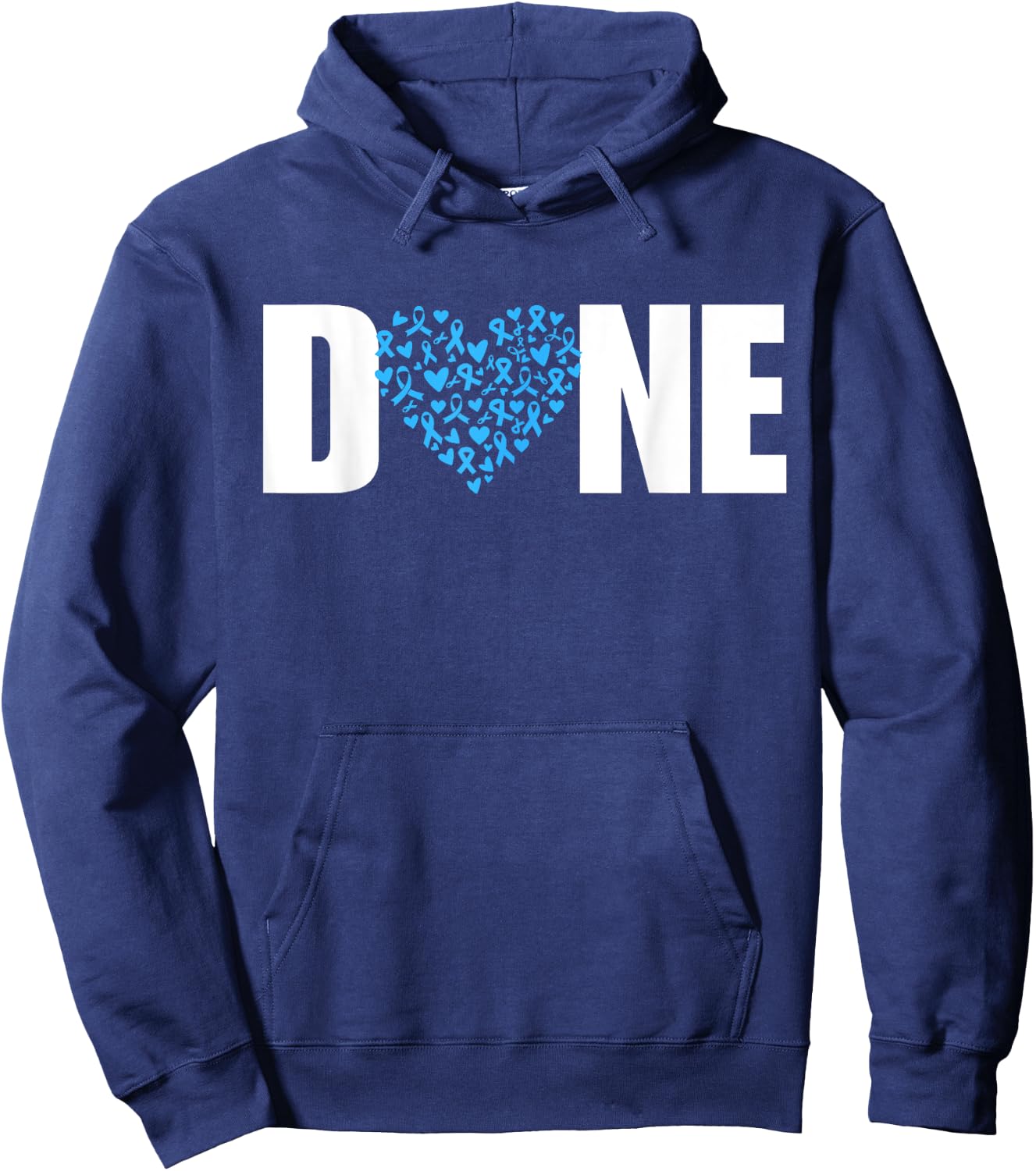 Last Day Of Chemo Radiation Prostate Cancer Survivor Hoodie - Hoodie | Navy