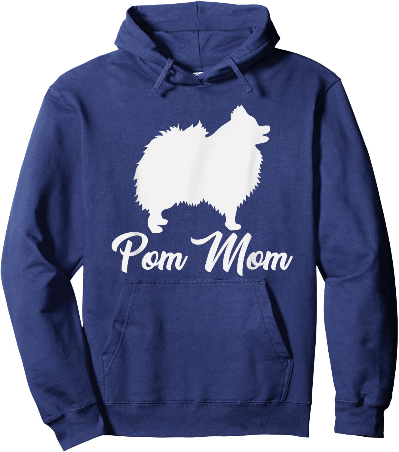 Pom Mom Pomeranian Hoodie - Hoodie | Navy