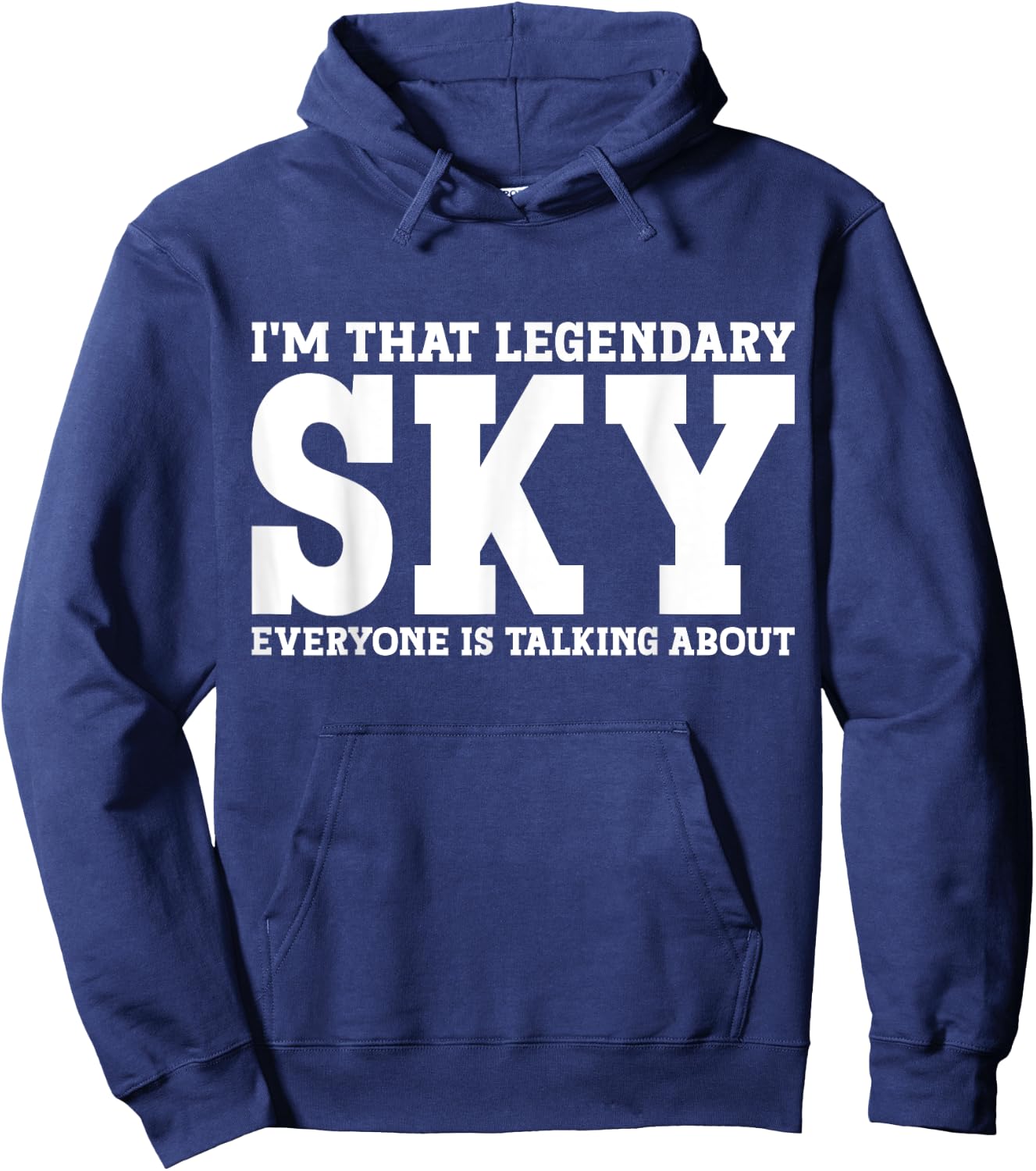 Sky Personal Name First Name Funny Sky Hoodie - Hoodie | Navy