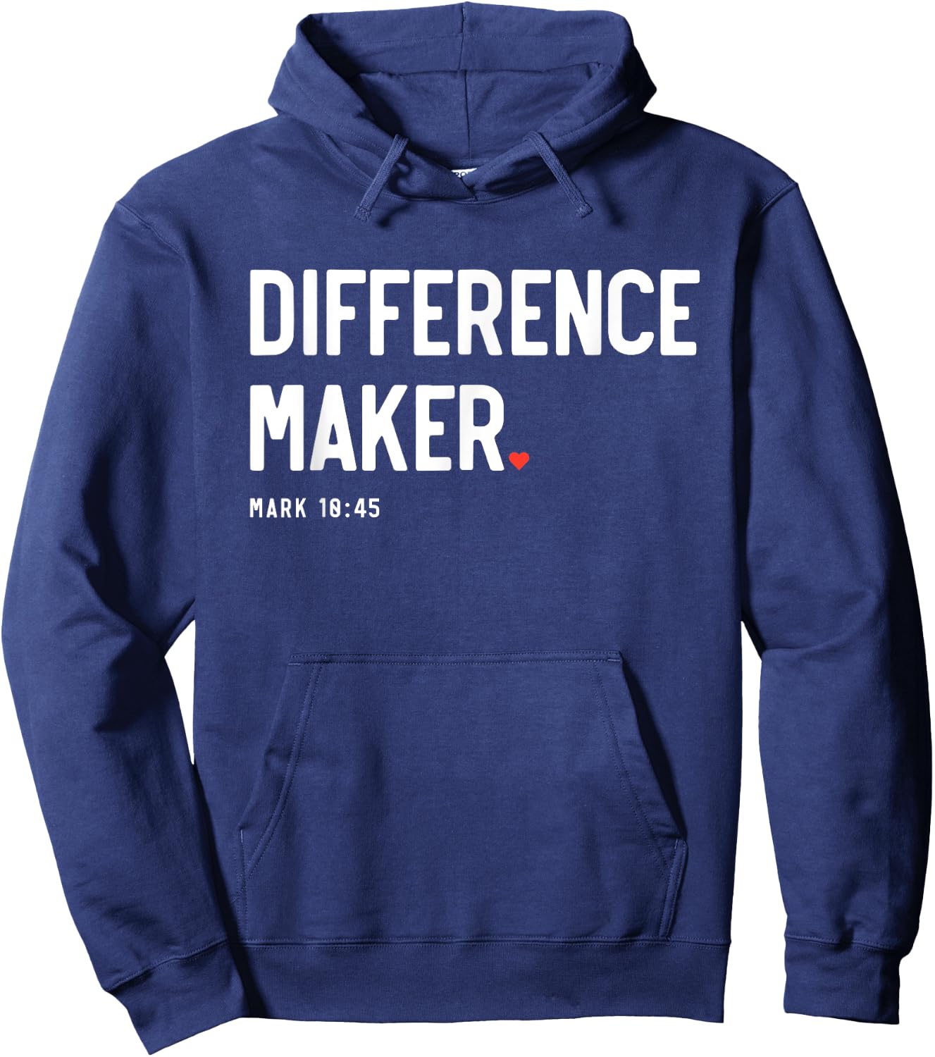 Missions Trip Difference Maker Christian Gifts Missions Trip Hoodie - Hoodie | Navy