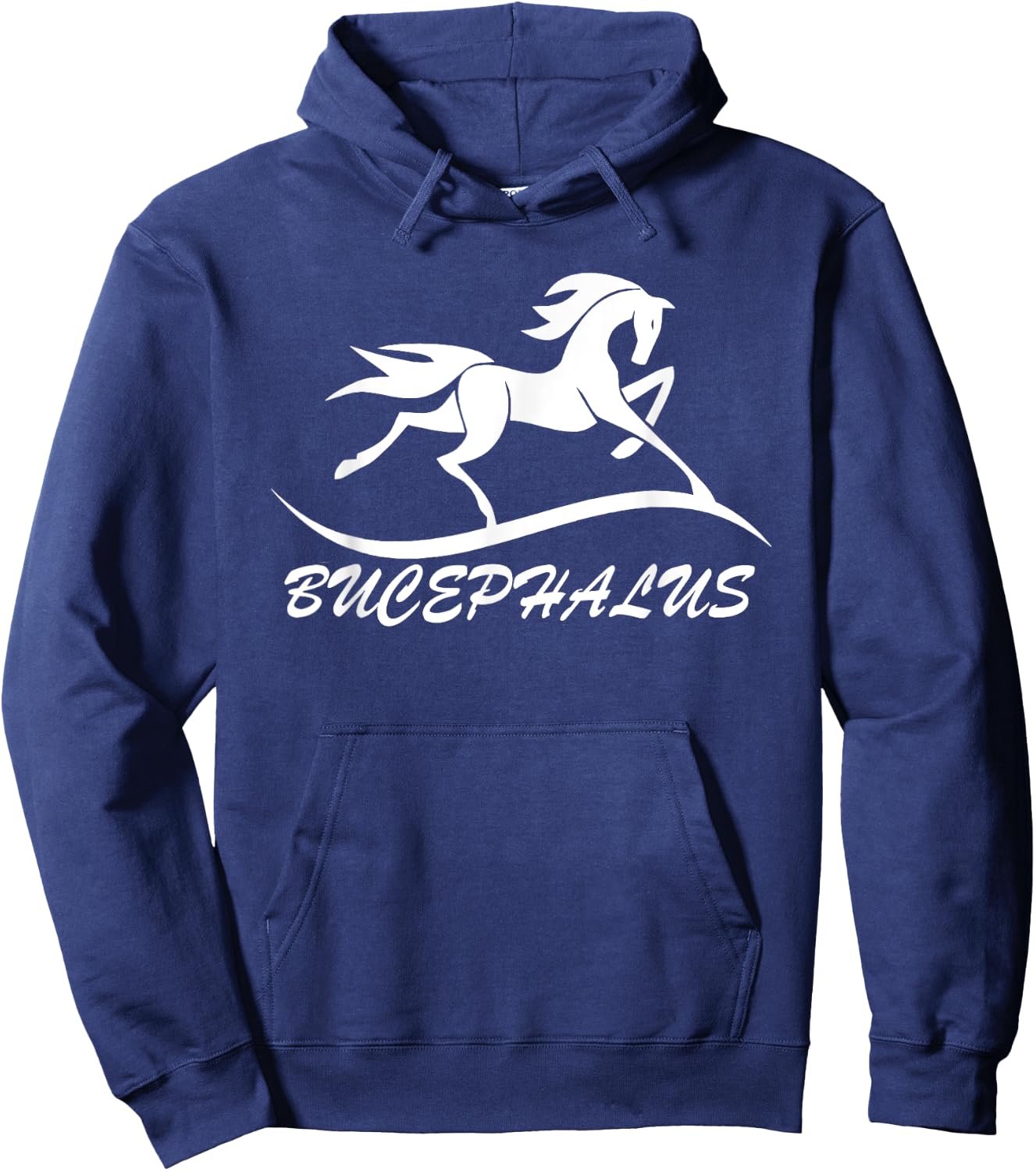 Bucephalus - Alexander the Great Horse - Hippology History Hoodie - Hoodie | Navy