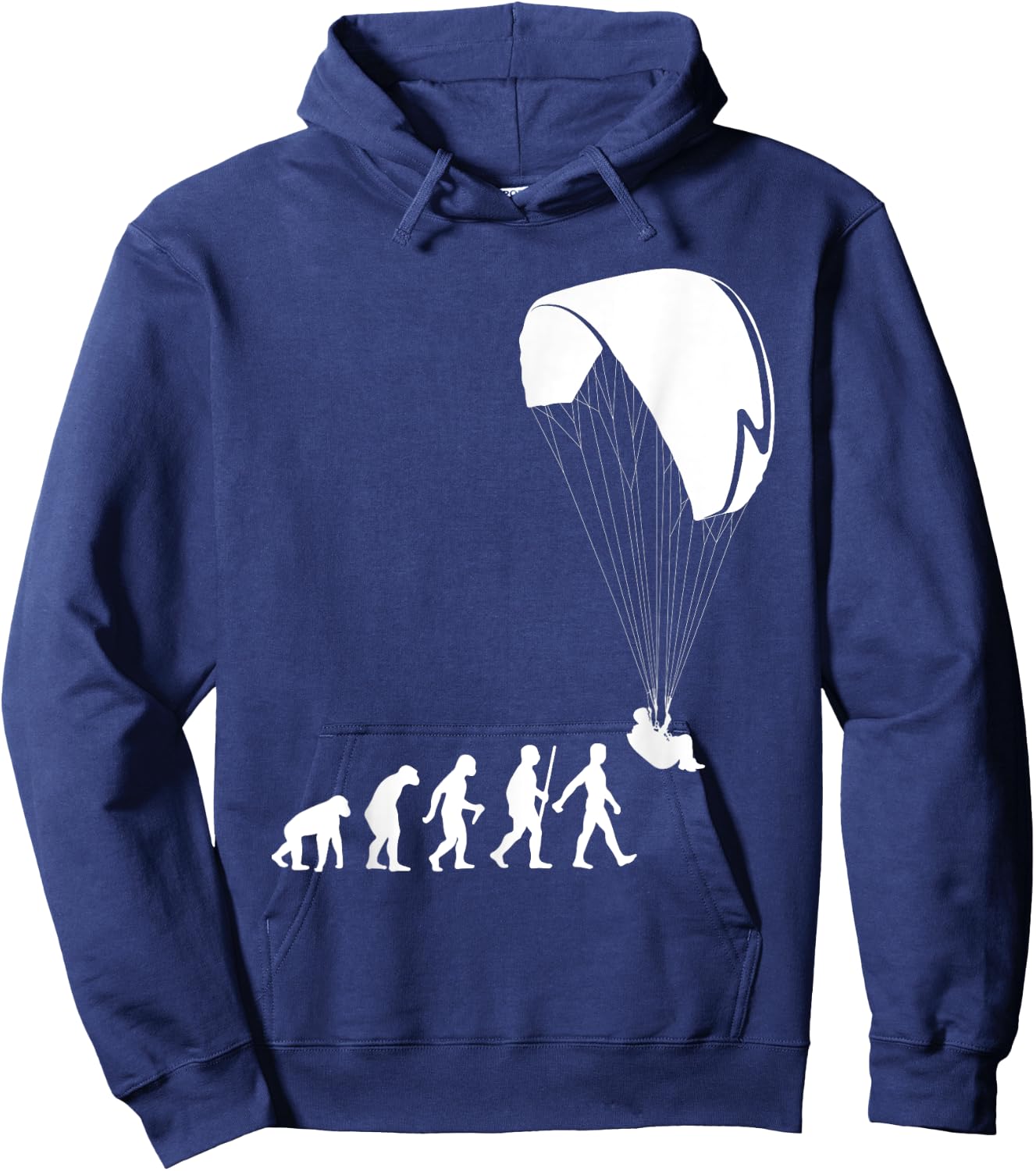 Cool Paragliding Design Women Paramotor Paraglider Hoodie - Hoodie | Navy