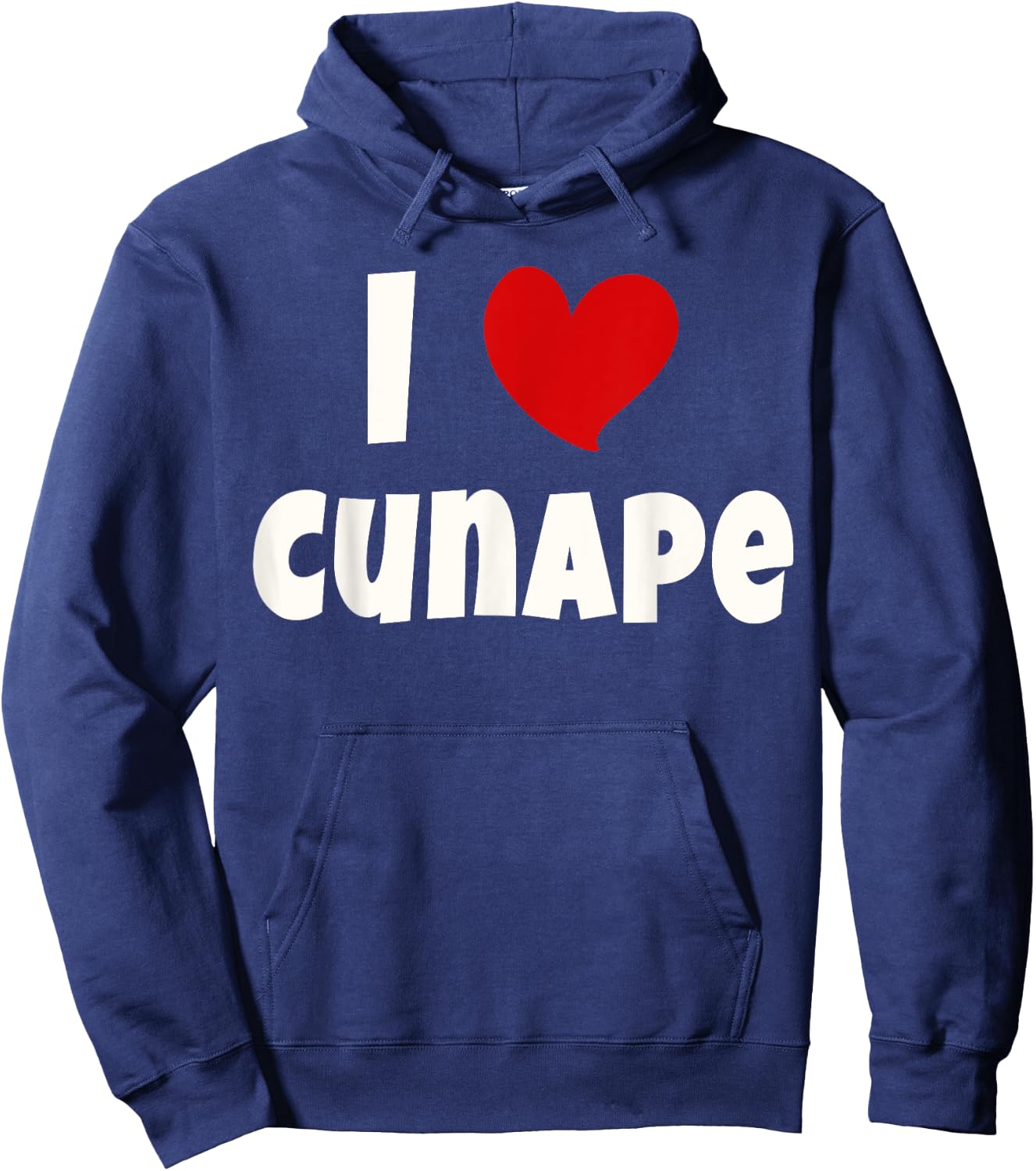 Cunape For Bolivian Food Lover Bolivia I Love Cunape Hoodie - Hoodie | Navy