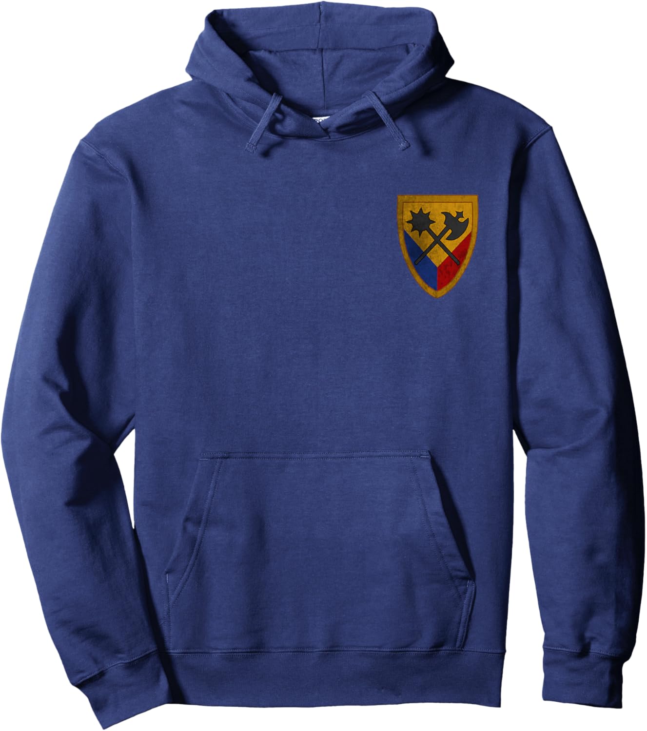 194th Armored Brigade Military Vintage Logo Veteran Xmas Hoodie - Hoodie | Navy