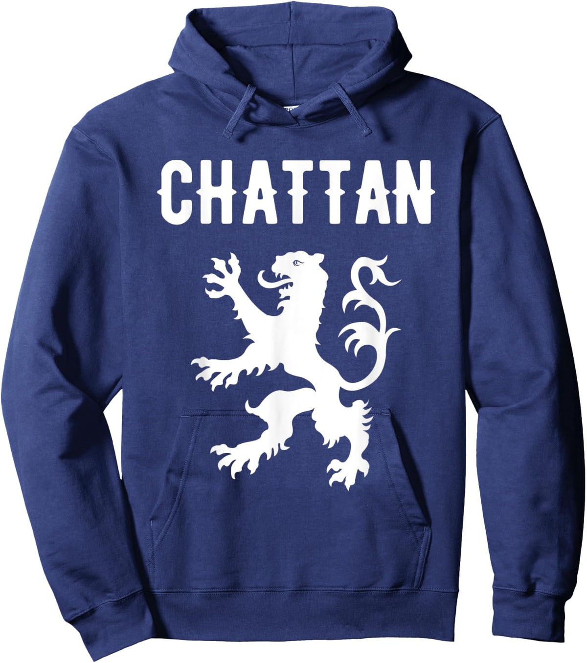 Chattan Clan Scottish Family Name Scotland Heraldry Hoodie - Hoodie | Navy