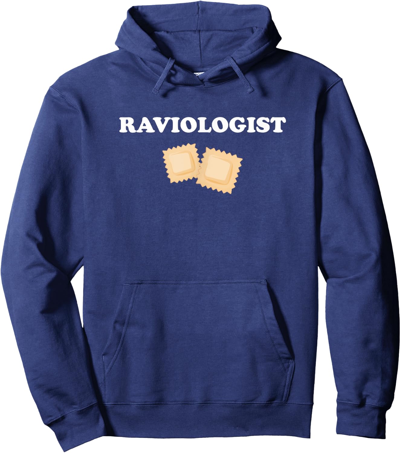 Raviologist, italian food ravioli Hoodie - Hoodie | Navy