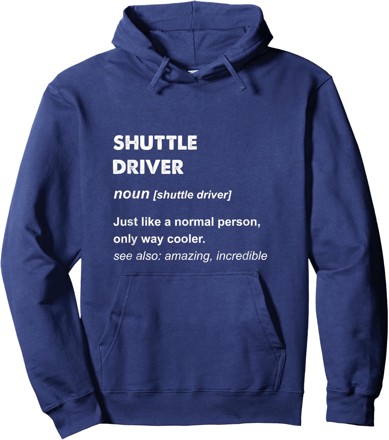Shuttle Driver Hoodie - Hoodie | Navy