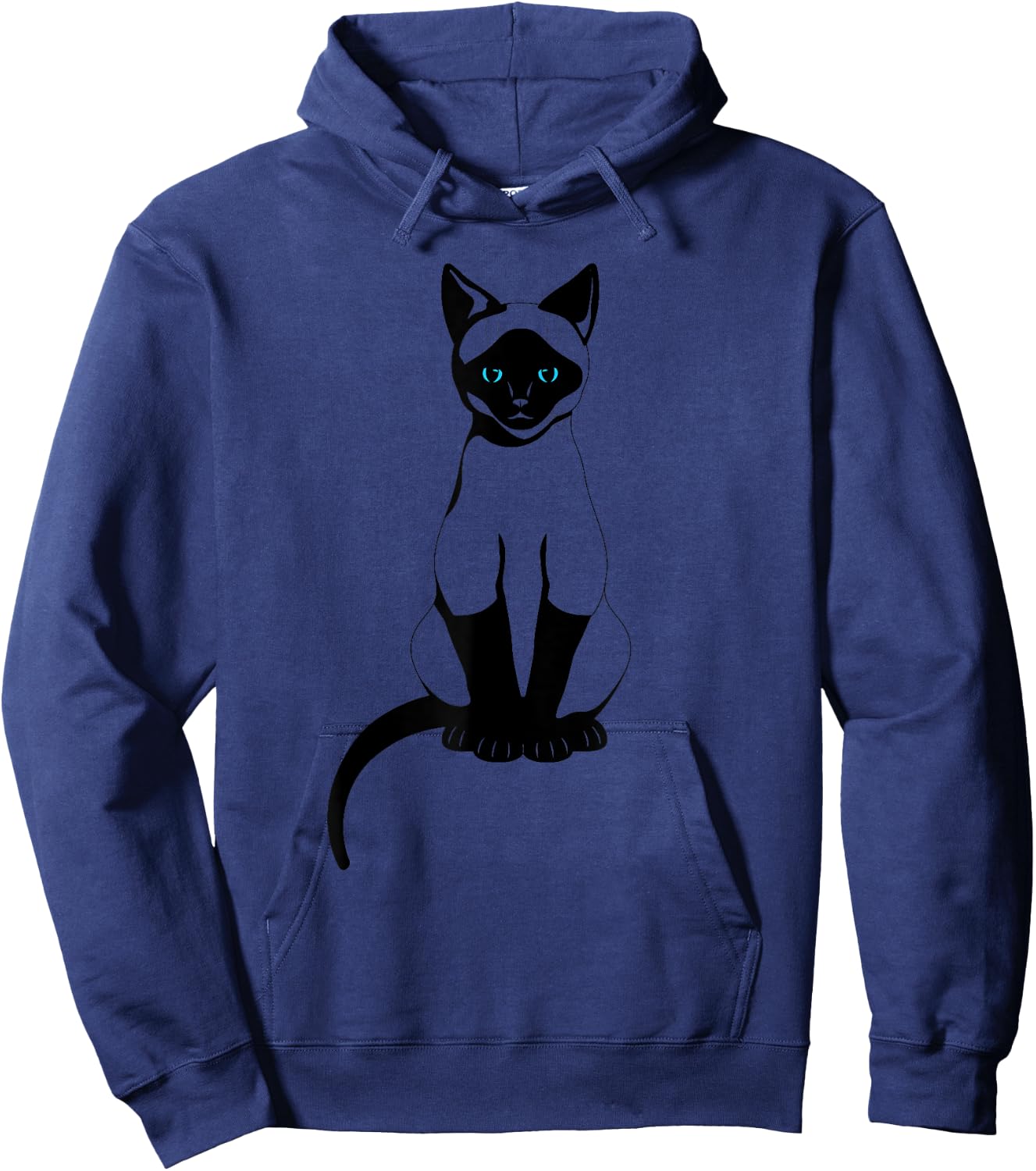Siamese Cat Hoodie - Hoodie | Navy