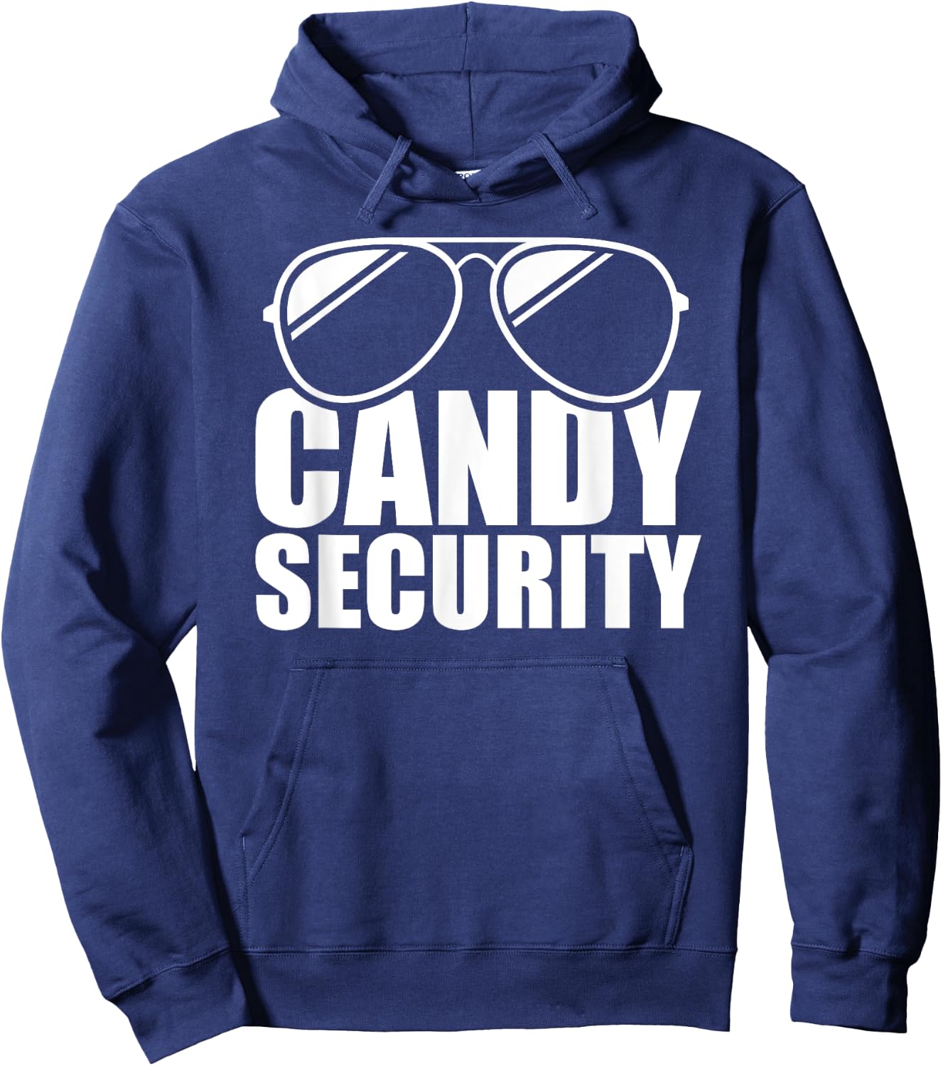 Candy Security Funny Easy Halloween Costume Adult Hoodie - Hoodie | Navy