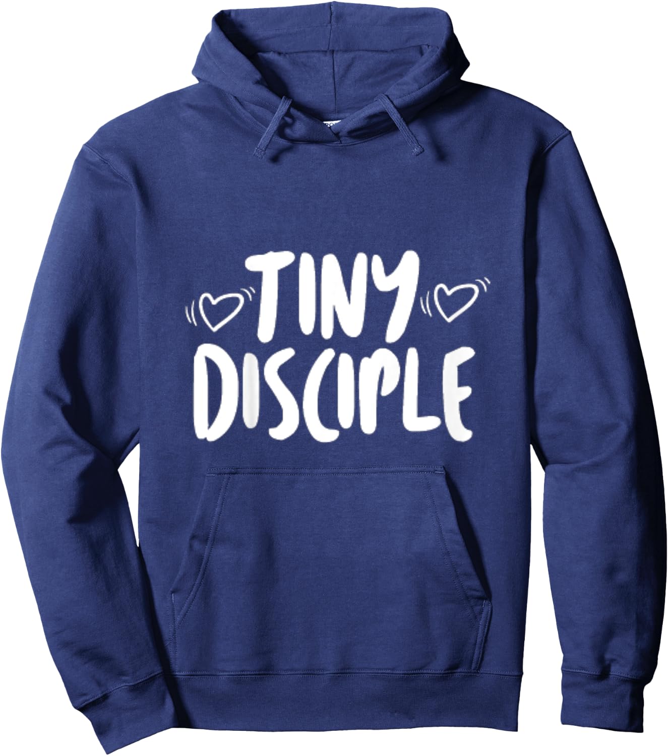 Kids Tiny Disciple Faith Based Christian Children Gift Hoodie - Hoodie | Navy