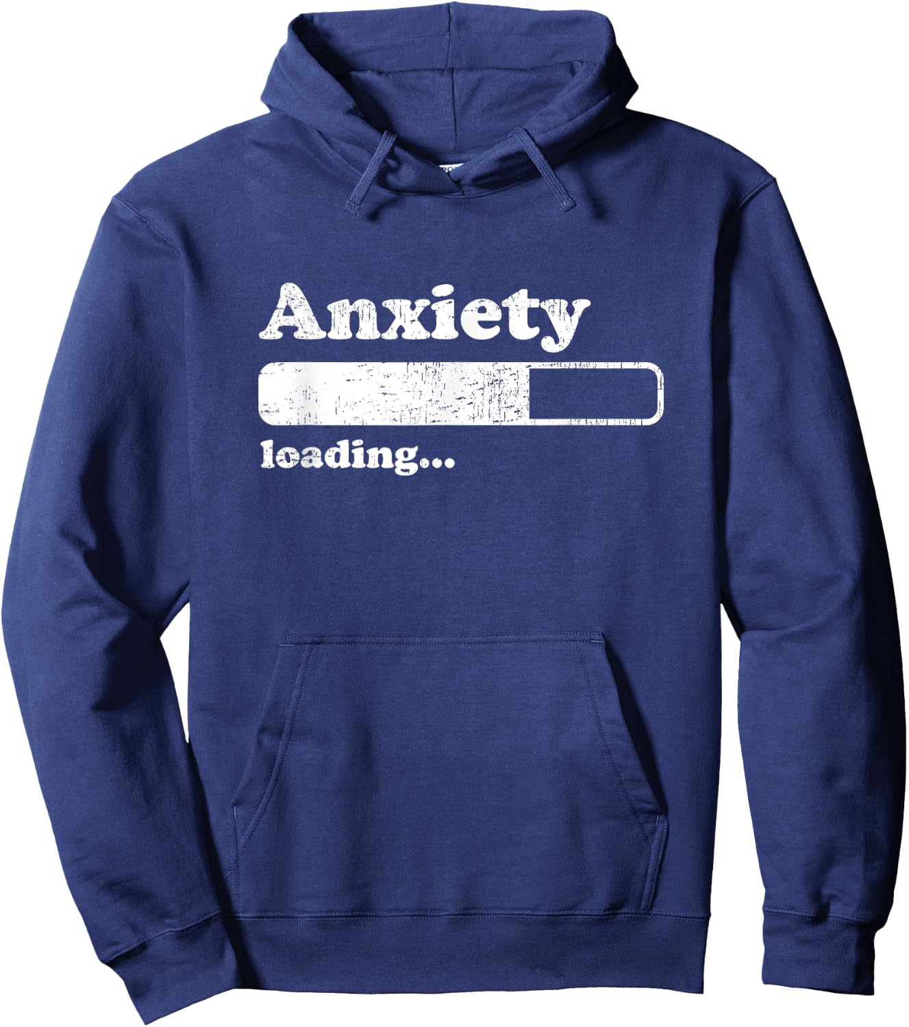 Funny Anxiety Shirts Introvert Social Anxiety Hoodie - Hoodie | Navy