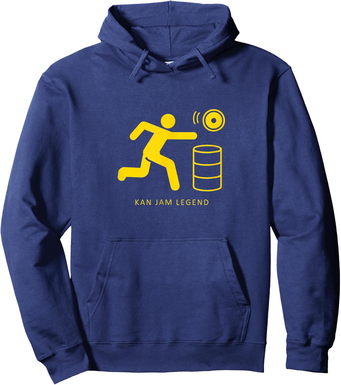 Kan Jam Legend Disc Toss Outdoor Game Hoodie - Hoodie | Navy