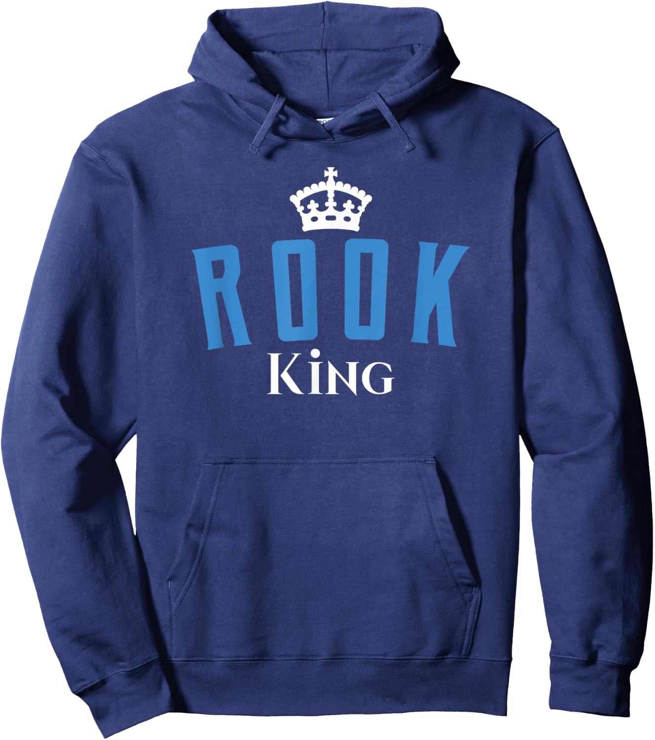 Funny Rook King Card Game Hoodie - Hoodie | Navy