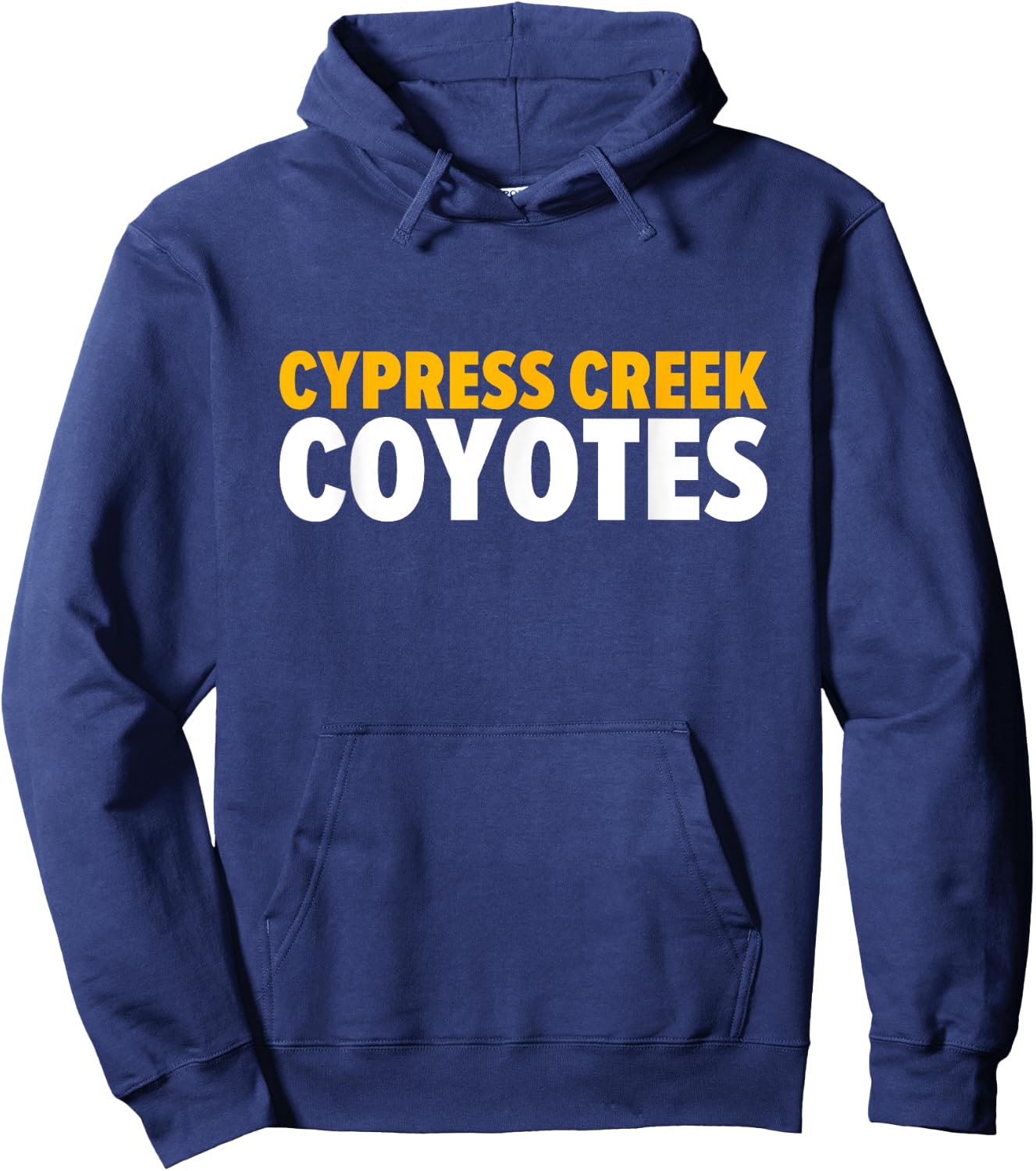 Cypress Creek Coyotes Bold Hoodie - Hoodie | Navy