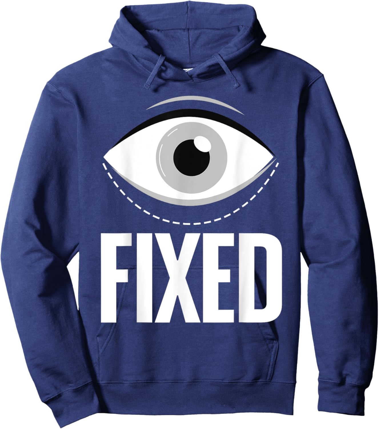 Funny Eye Surgery Recovery Art Women Eye Surgery Hoodie - Hoodie | Navy