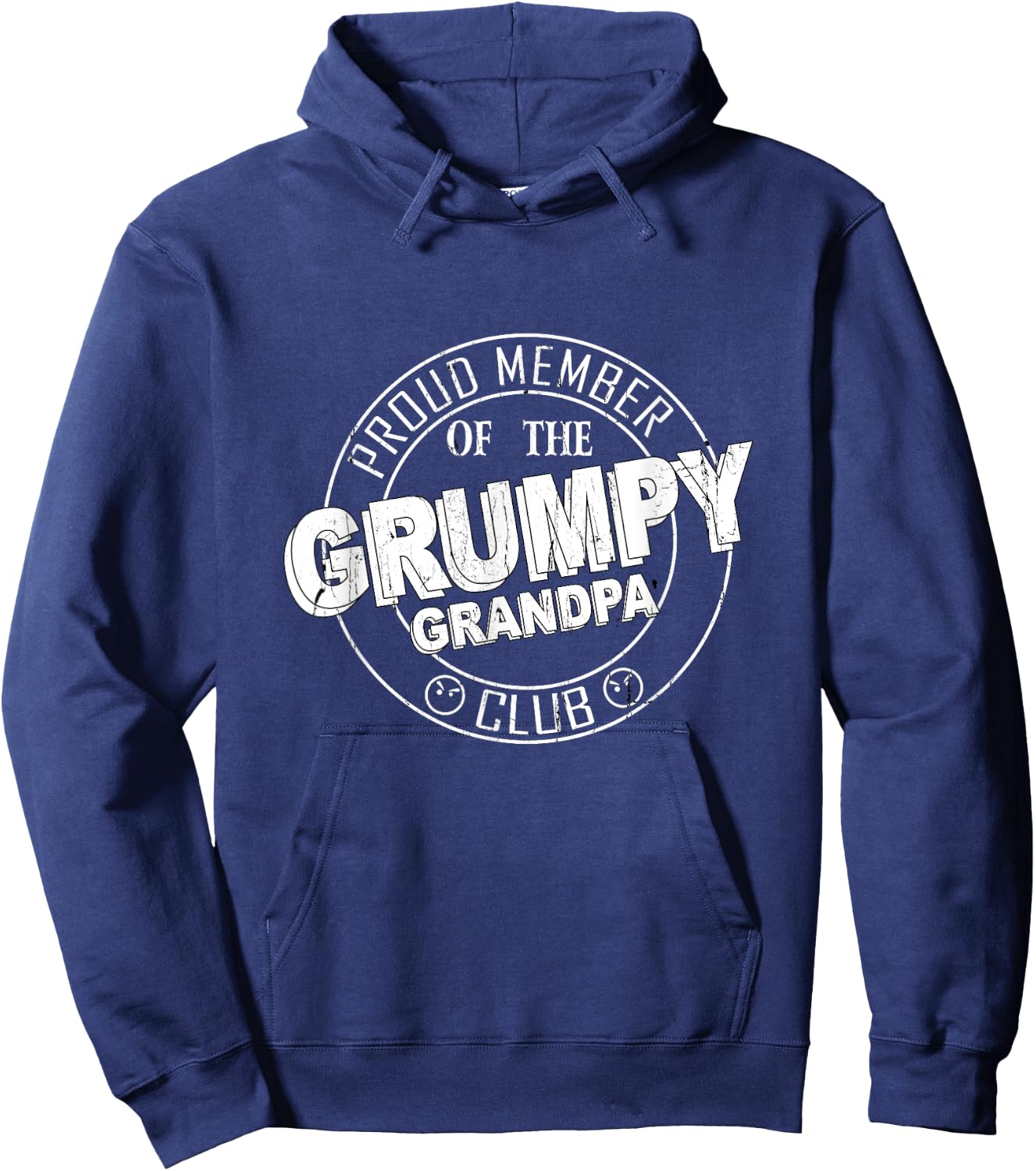 The Grumpy Grandpa Club Hoodie - Hoodie | Navy