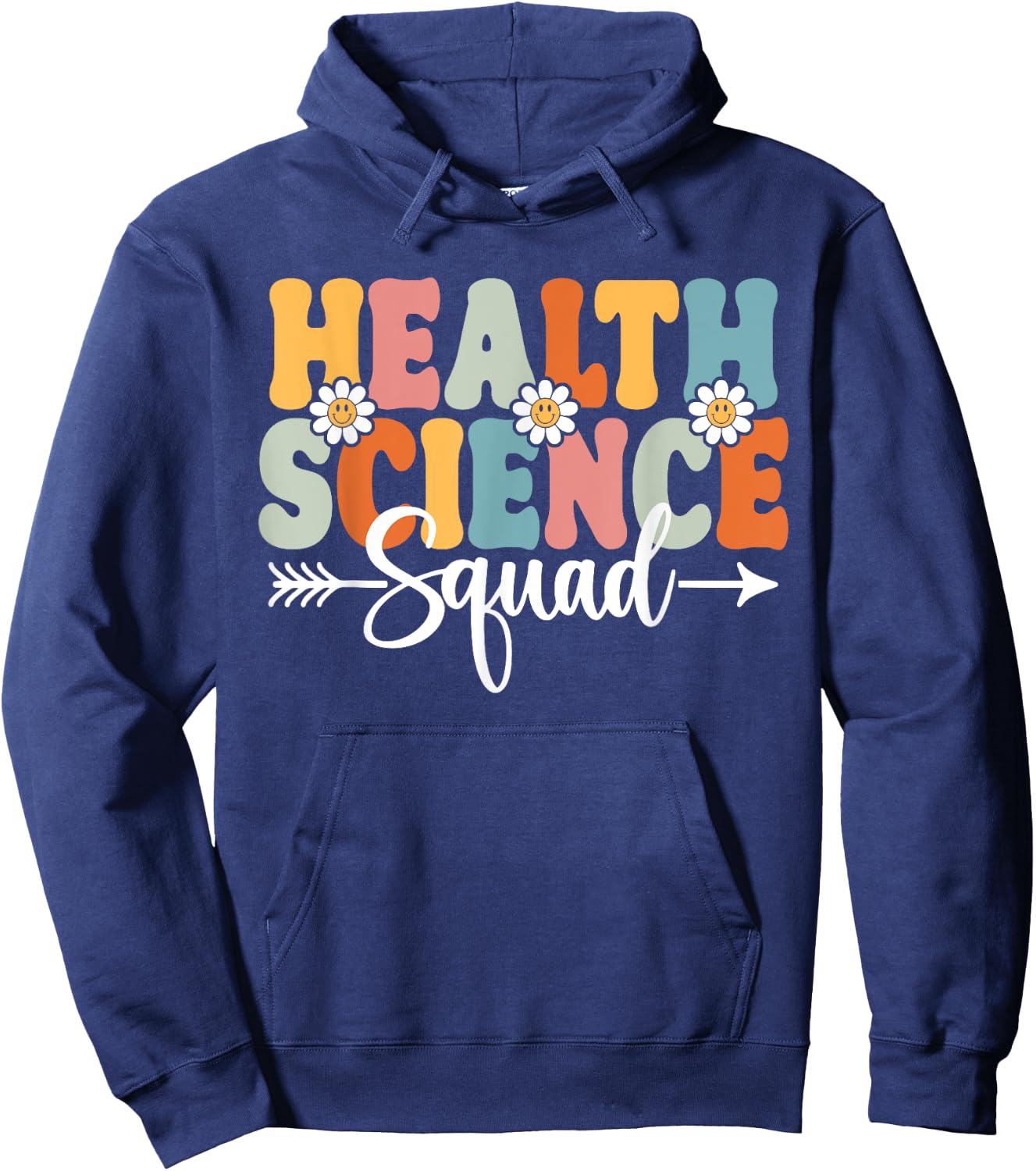 Health Science Squad Back To School Teachers Students Women Hoodie - Hoodie | Navy