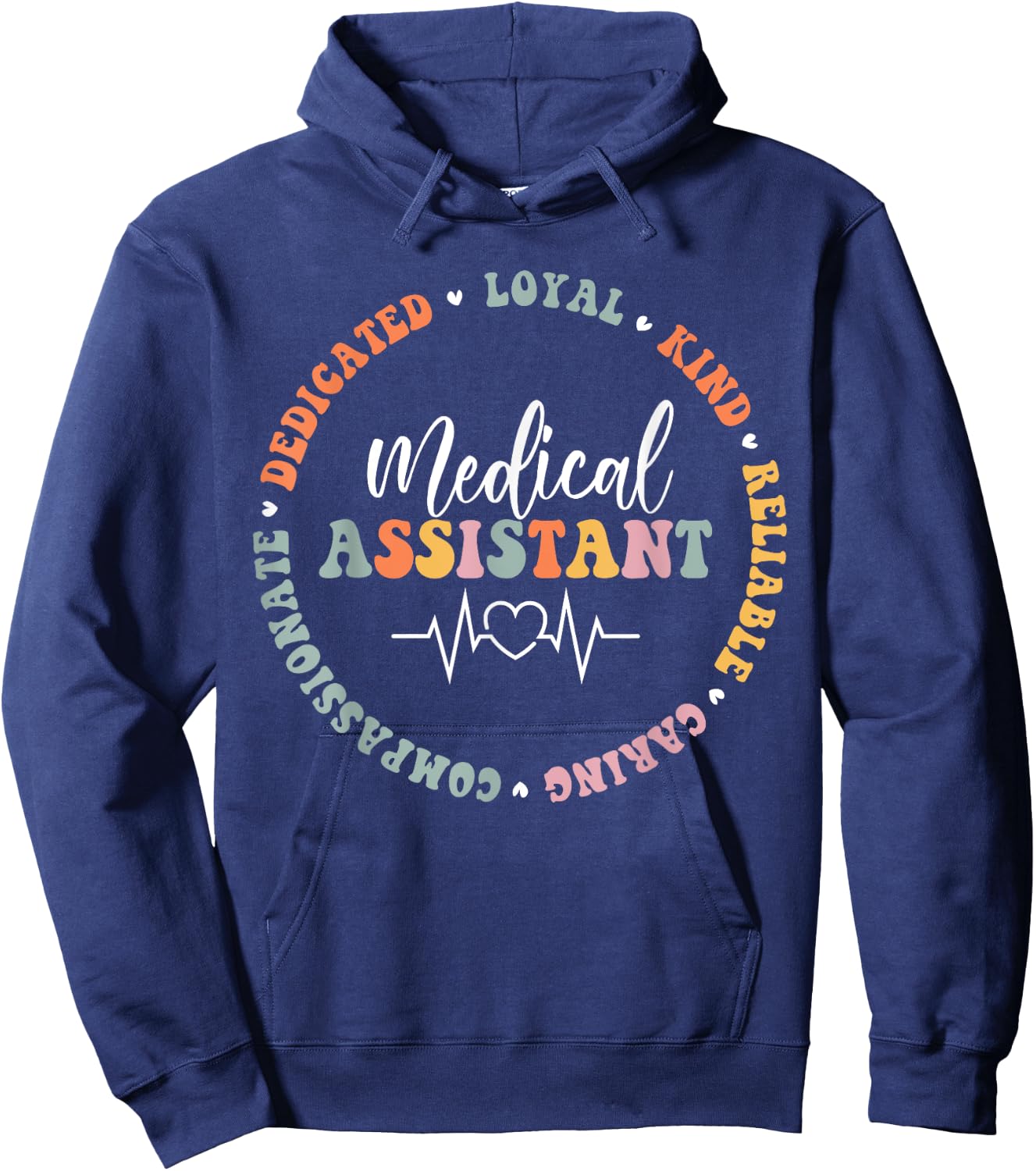 Medical Assistant Nurse Life Doctor Assistant Student Hoodie - Hoodie | Navy