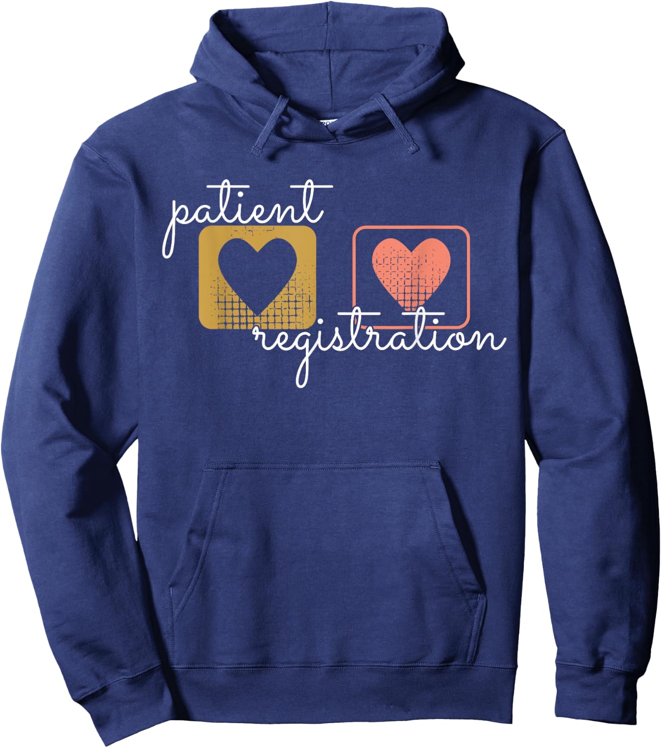 Patient Registration ER Registrar Emergency Department Nurse Hoodie - Hoodie | Navy