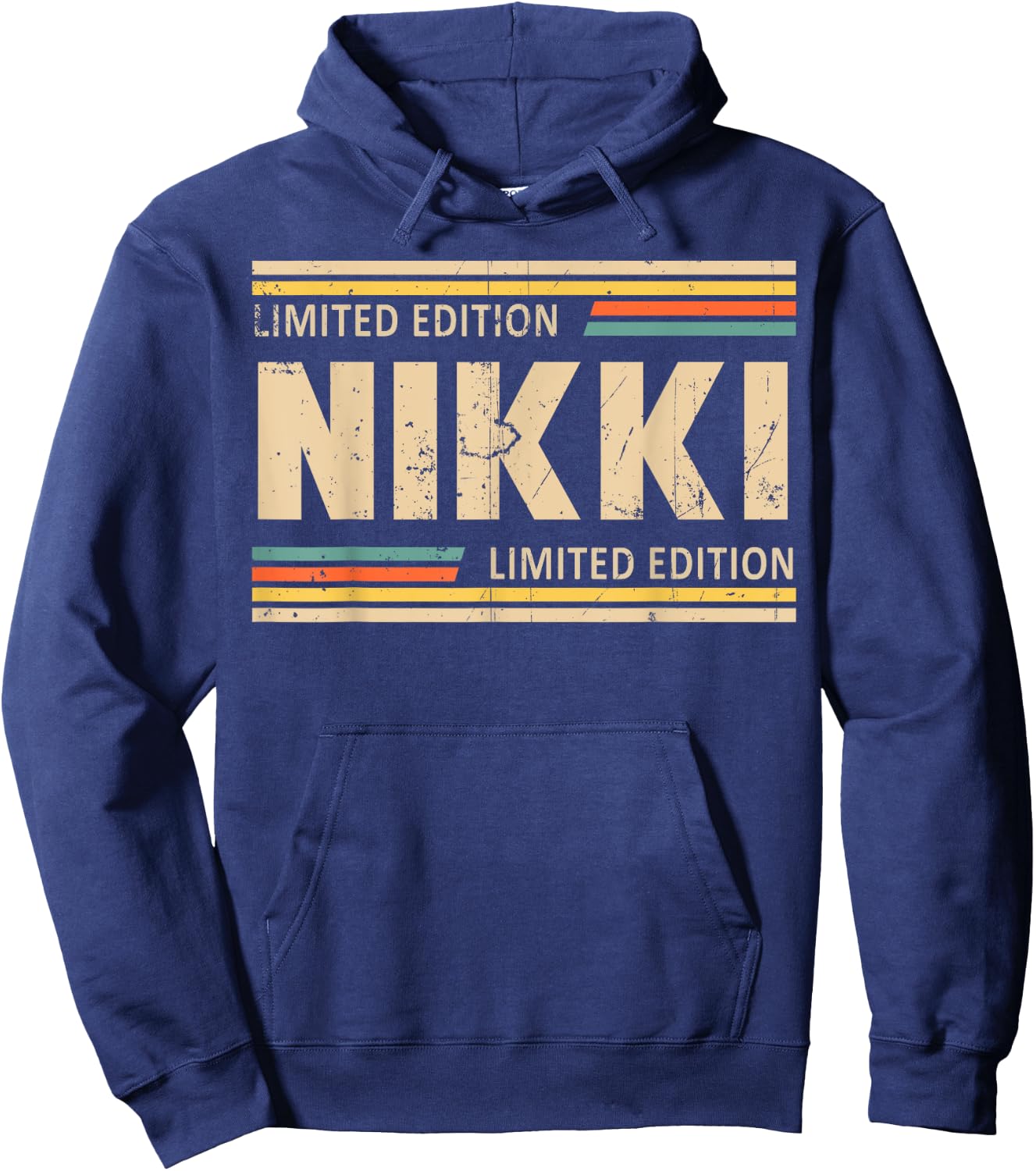 NIKKI Limited Edition Shirt NIKKI Name Personalized Hoodie - Hoodie | Navy